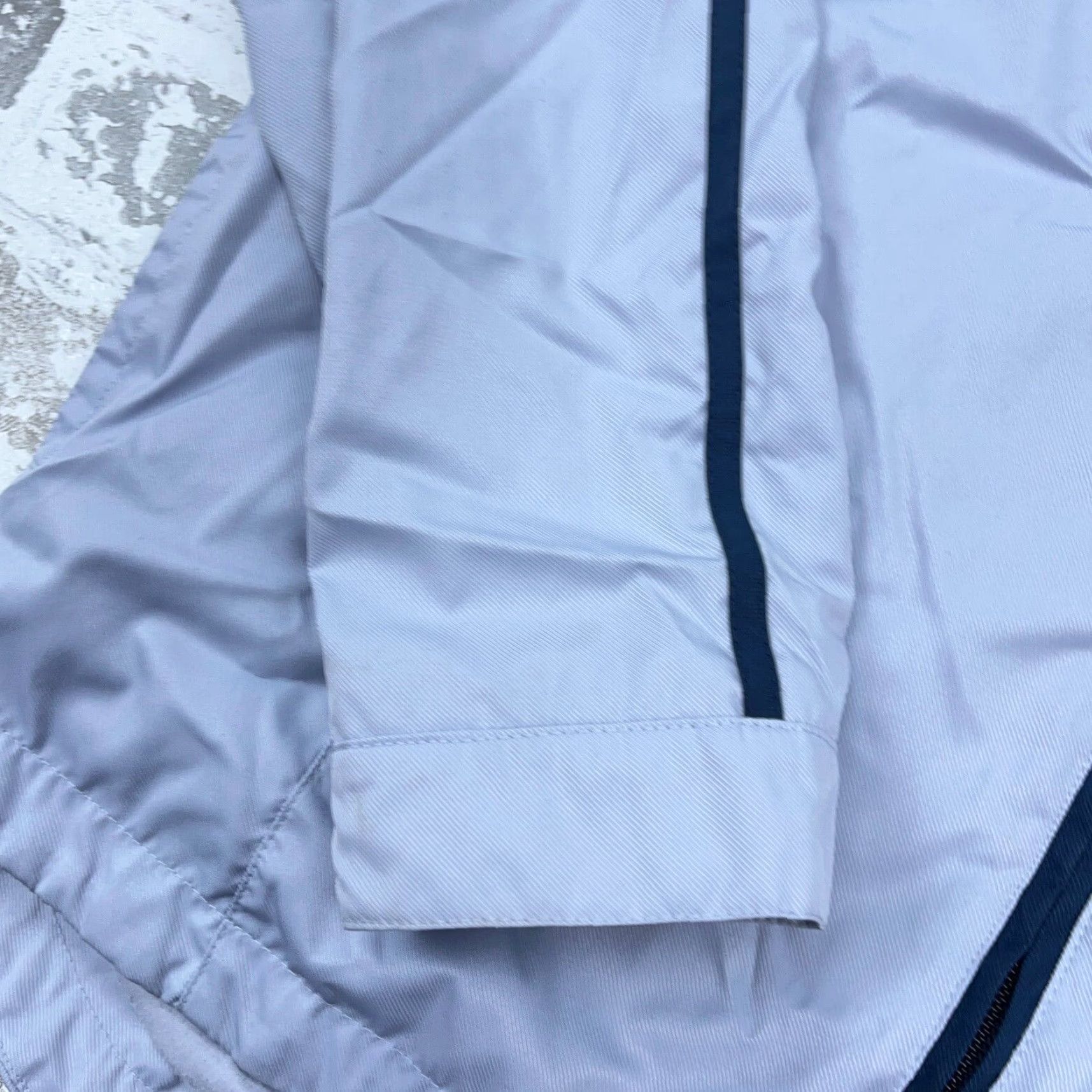 Nike VINTAGE Nike Jacket Women M Blue Windbreaker Coat Track Suit Y2K Size M / US 6-8 / IT 42-44 - 6 Thumbnail