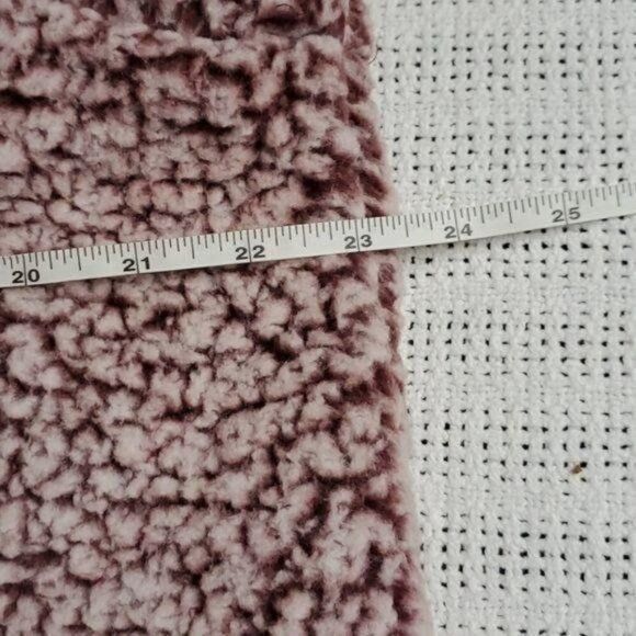 Arizona Jean Co. Arizona Jean Co. Burgandy & Off White Faux Fur Zippered Sher Size XL / US 12-14 / IT 48-50 - 6 Thumbnail
