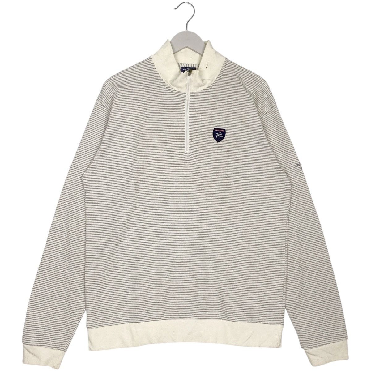 Other Vintage Taylor Made Quater Zip Sweatshirt Gray Size L Size US L / EU 52-54 / 3 - 1 Thumbnail
