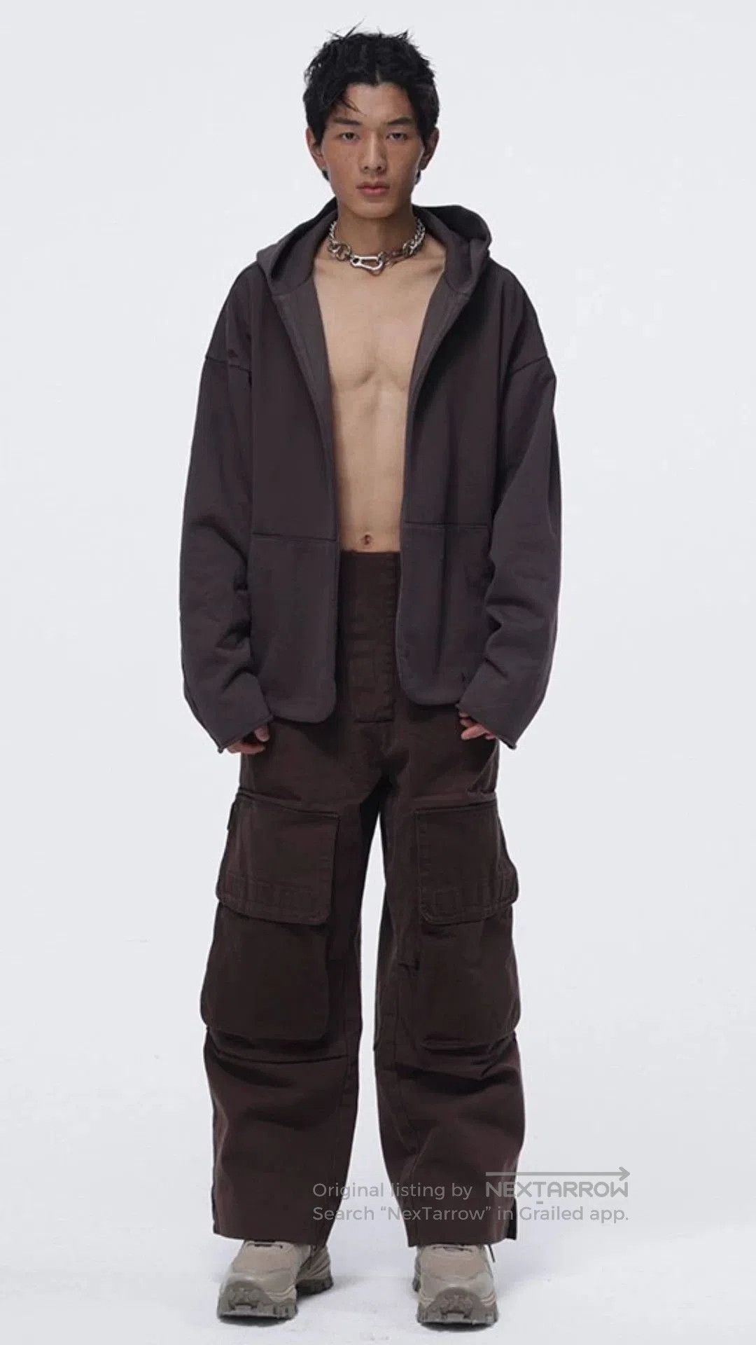 Greg Ross Red Cargo Pants with Utility Pockets. Size US 28 / EU 44 - 2 Thumbnail