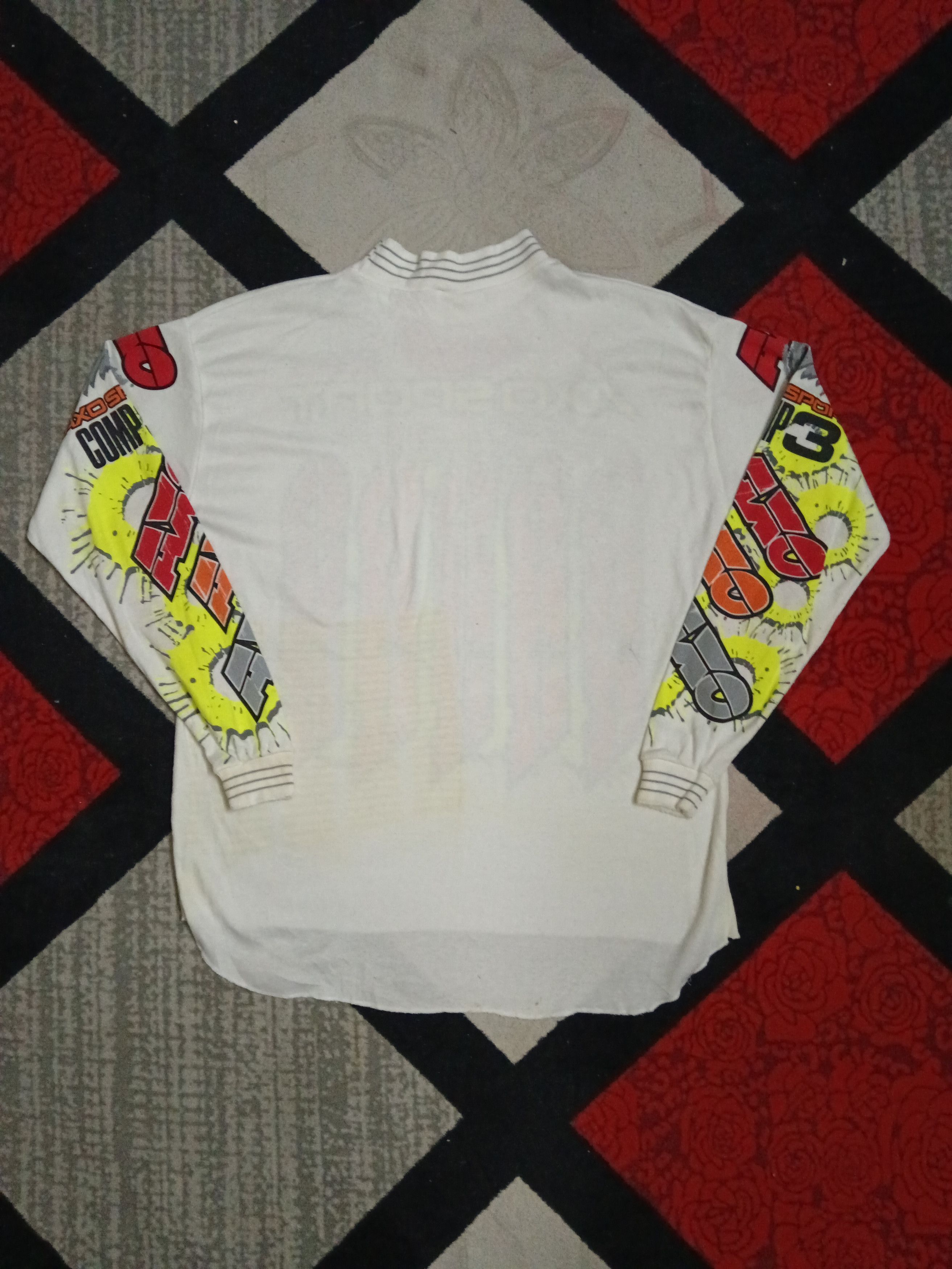 Vintage Vintage 90’s Axo Sport Motorcross Jersey Size US M / EU 48-50 / 2 - 2 Thumbnail