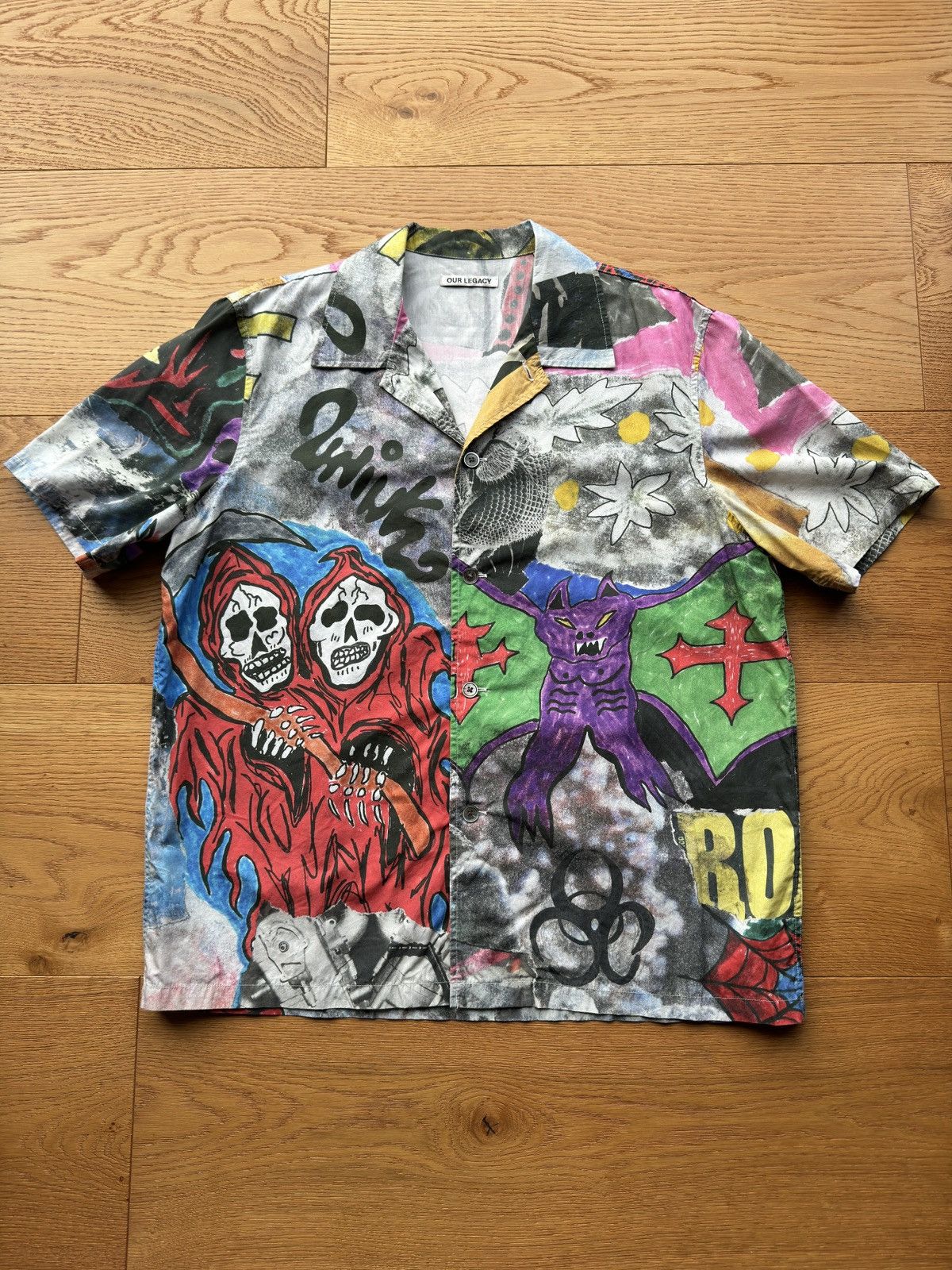 Our Legacy OUR LEGACY Skeleton Shirt Size US S / EU 44-46 / 1 - 1 Thumbnail