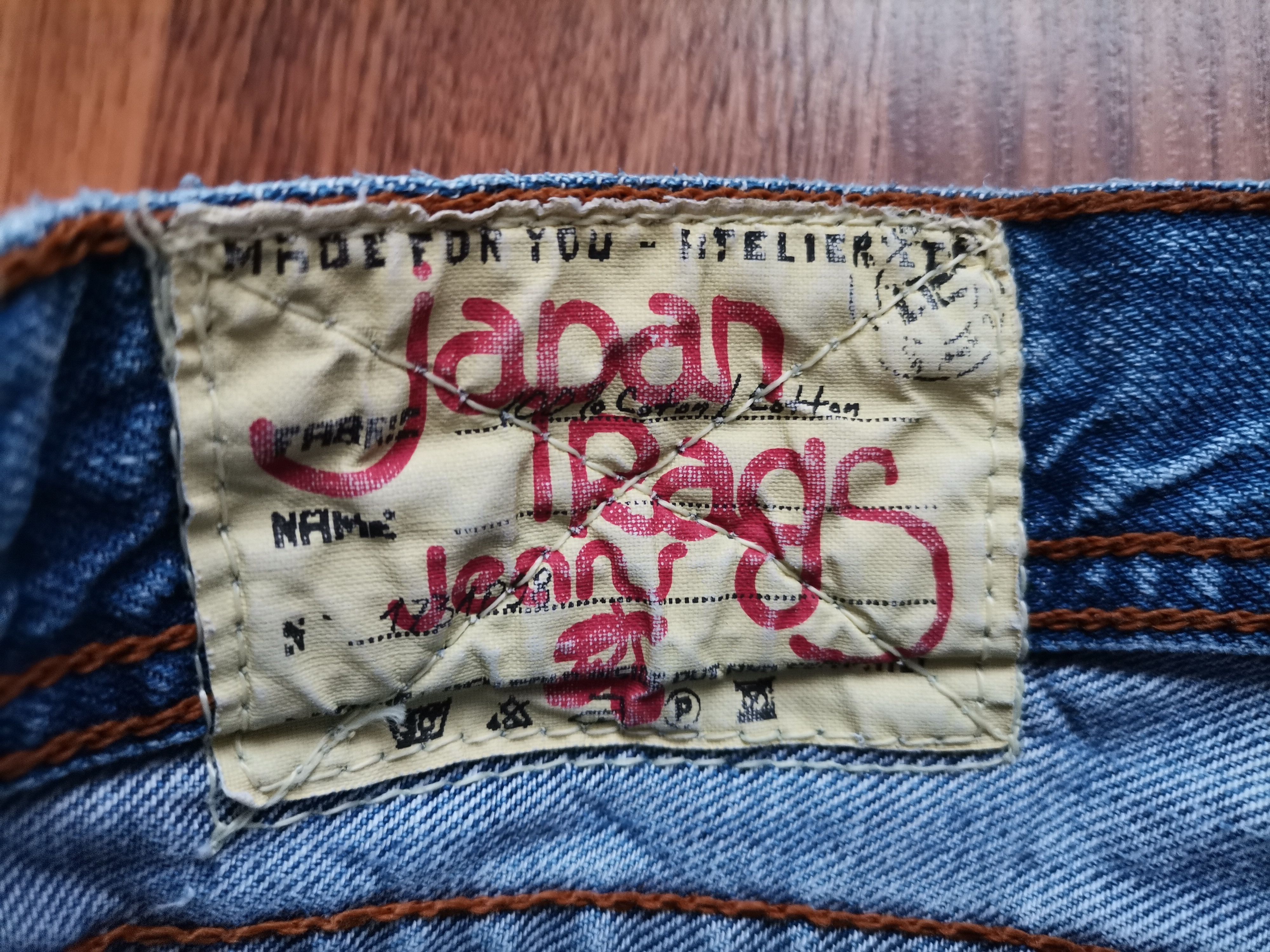 Japan Rags × Japanese Brand × Vintage Vintage Japan Rags Distressed Jeans Size US 34 / EU 50 - 2 Thumbnail