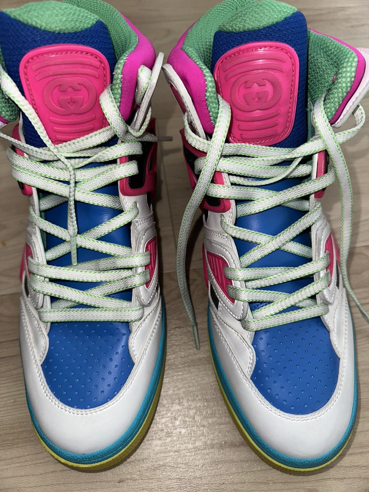 Gucci WOMEN'S GUCCI BASKET SNEAKER Size US 9.5 / IT 39.5 - 5 Thumbnail