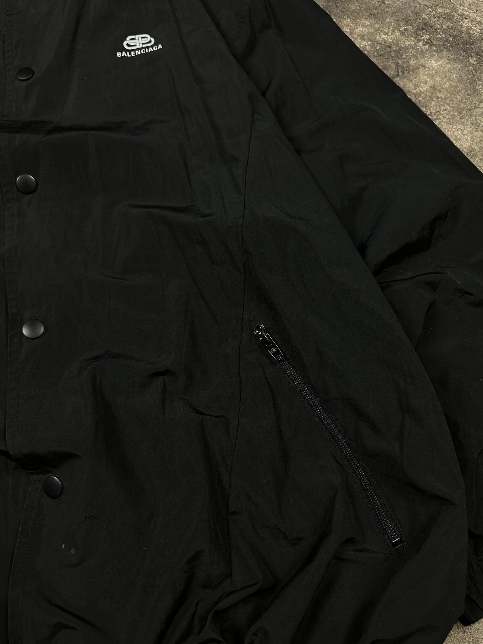 Balenciaga Balenciaga Nylon Rain Jacket Size US L / EU 52-54 / 3 - 8 Thumbnail