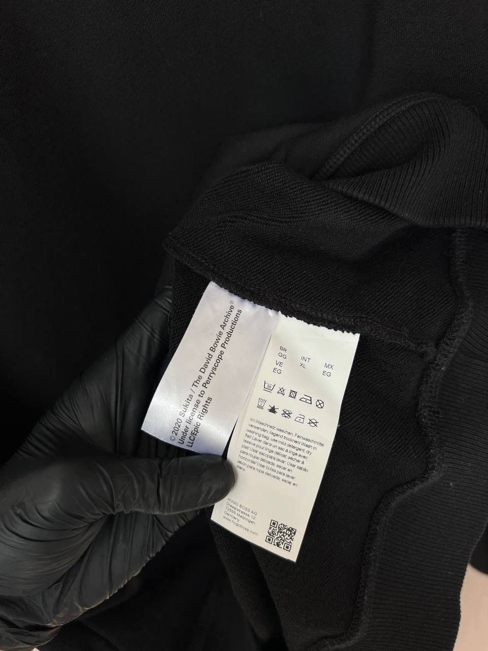 Hugo Boss Hugo Boss Loves The David Bowie Edition Hoodie Mens L/XL Size US L / EU 52-54 / 3 - 12 Thumbnail