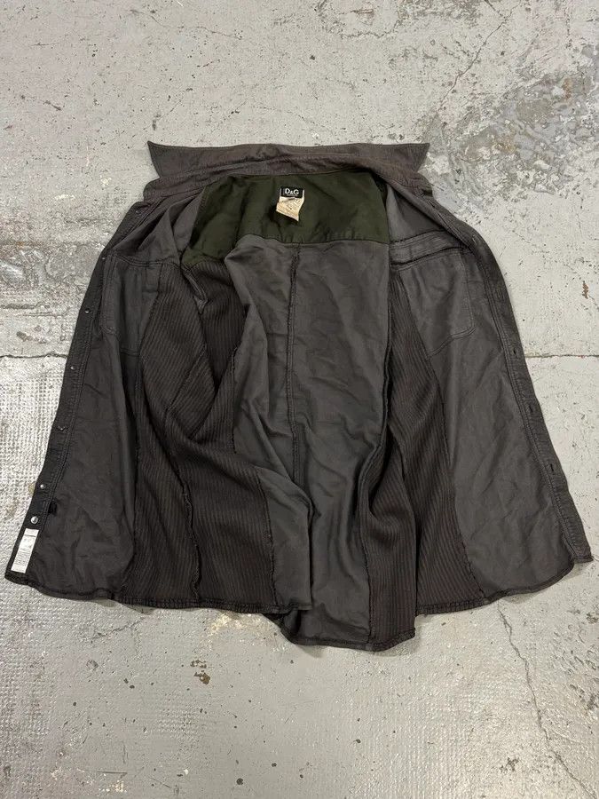 Dolce & Gabbana AW2003 Dolce & Gabbana Grey & Green Military Cargo Jacket Size US L / EU 52-54 / 3 - 9 Thumbnail
