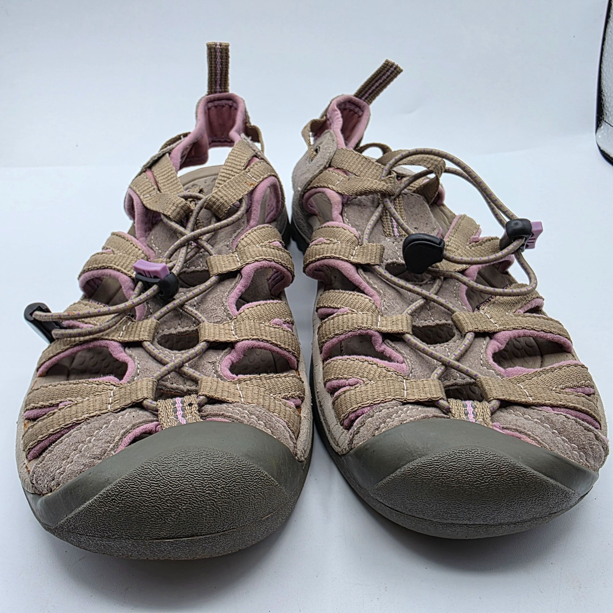 KEEN KEEN Whisper Sandals Womens Size 9.5 Brown Pink Sandals Size US 9.5 / IT 39.5 - 2 Thumbnail