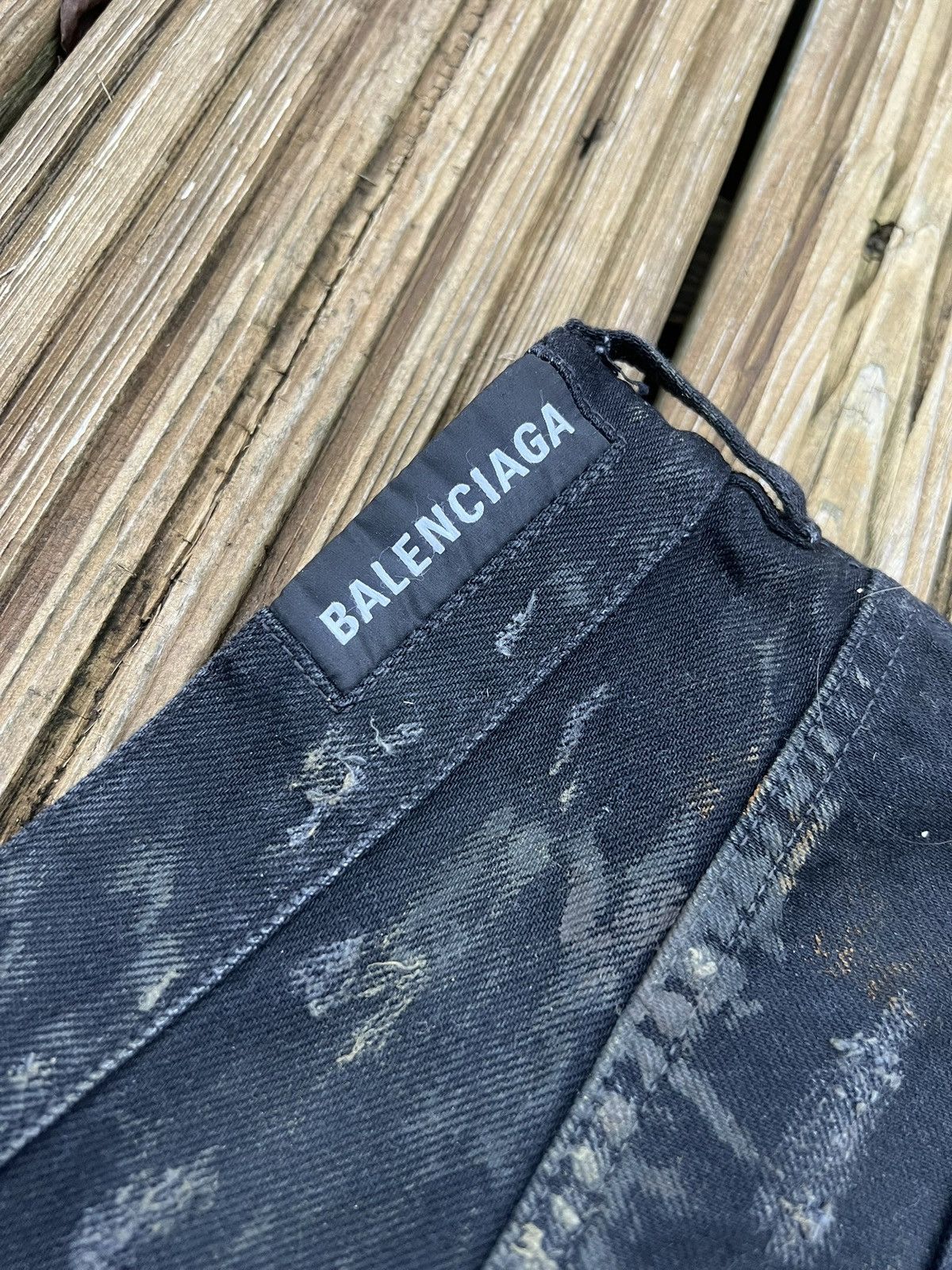 Balenciaga Balenciaga Runway Jeans Size US 34 / EU 50 - 4 Thumbnail