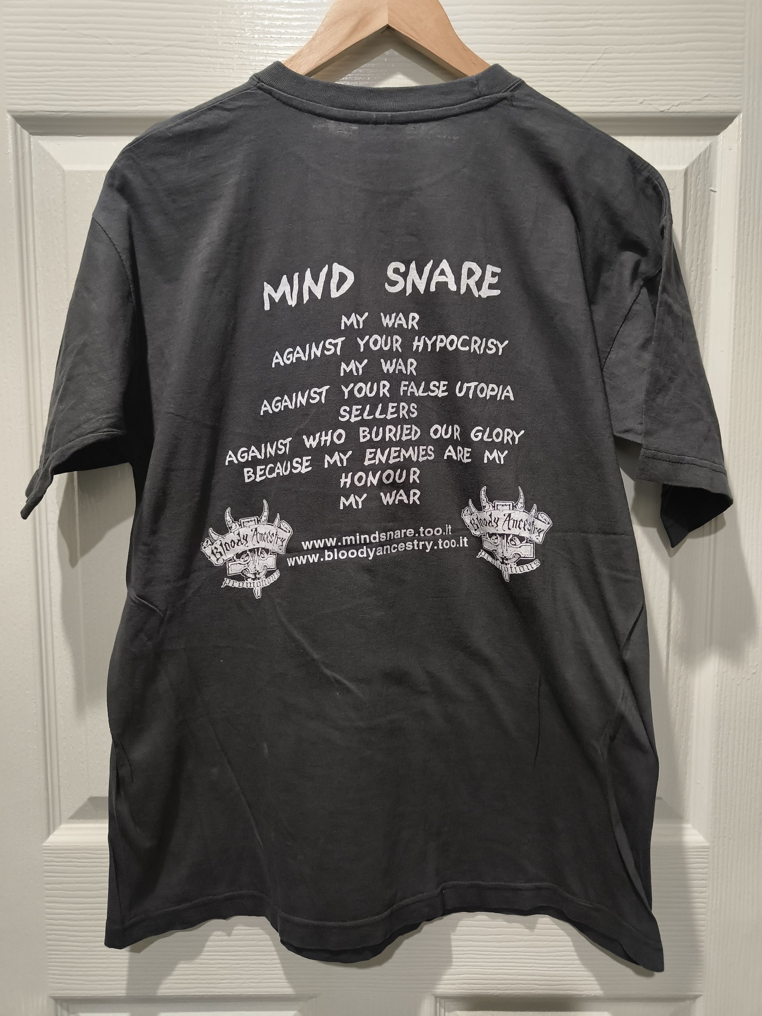 Vintage Vintage 90s Mindsnare shirt Size US XL / EU 56 / 4 - 4 Thumbnail