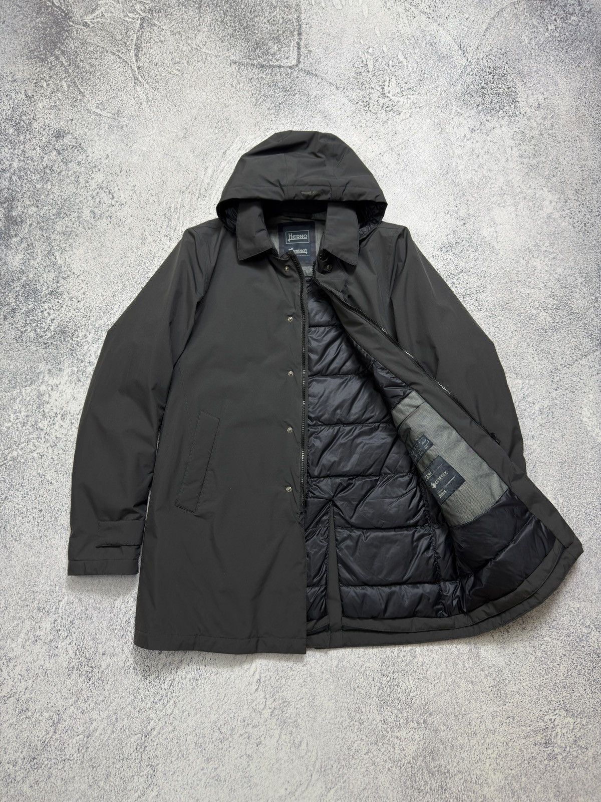 Herno Herno Laminar Gore-Tex Down 2-in-1 Parka Coat PI107UL Size M Size US M / EU 48-50 / 2 - 9 Thumbnail