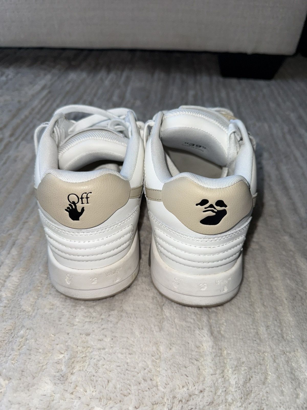 Off-White Off White Out Of Office Sneakers 39 Size US 6.5 / EU 39-40 - 4 Thumbnail
