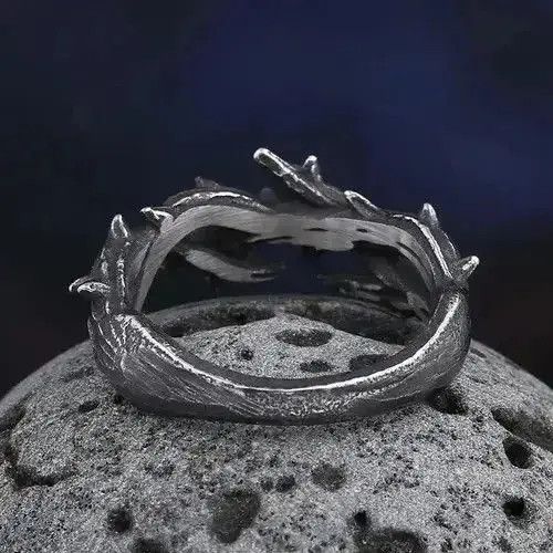 Japanese Brand Thorns Ring Size 7 8 9 10 11 Size ONE SIZE - 4 Thumbnail
