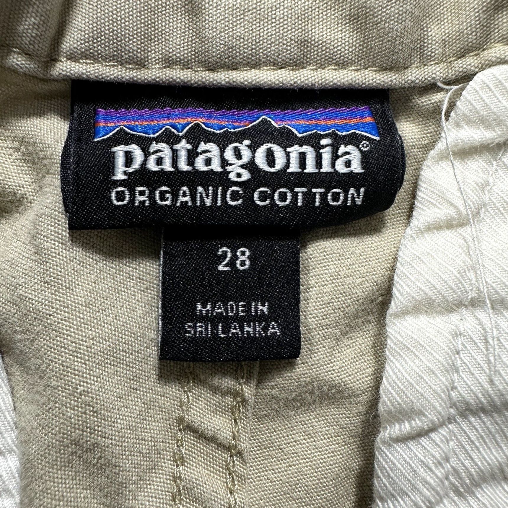 Patagonia Patagonia Men’s Beige Organic Cotton Chino Shorts Size 28 9.5” 57726 Size US 28 / EU 44 - 3 Thumbnail