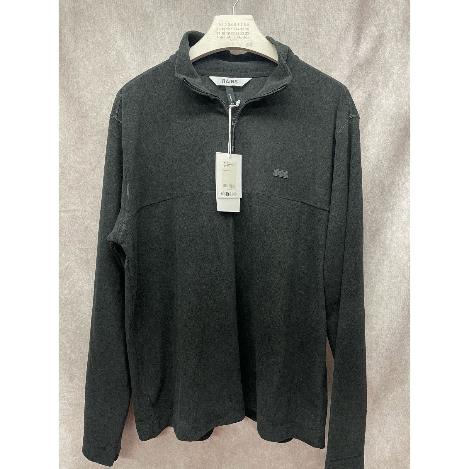 Rains Men's RAINS Japan x Adidas Fleece Half-Zip Black NWT Size XL Size US XL / EU 56 / 4 - 1 Thumbnail
