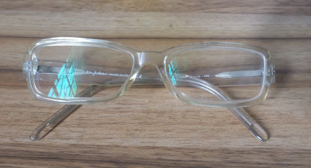 Byblos Byblos B256-S Glasses Clear Frame Made in Italy Size ONE SIZE - 2 Thumbnail