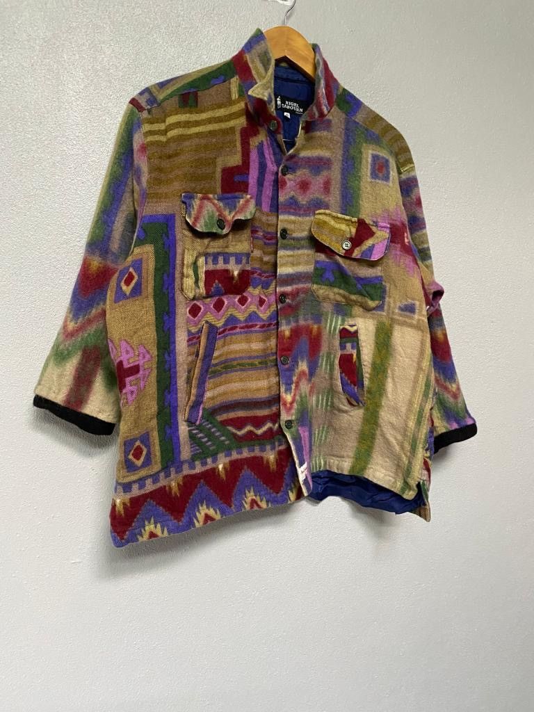 Nigel Cabourn Nigel Cabourn native navajo wool button jacket Size US M / EU 48-50 / 2 - 9 Thumbnail