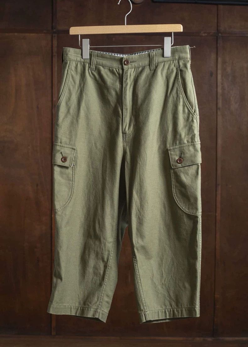 Junya Watanabe JUNYA WATANABE Cotton Cargo Pants - dmc Size US 26 / EU 42 - 1 Thumbnail