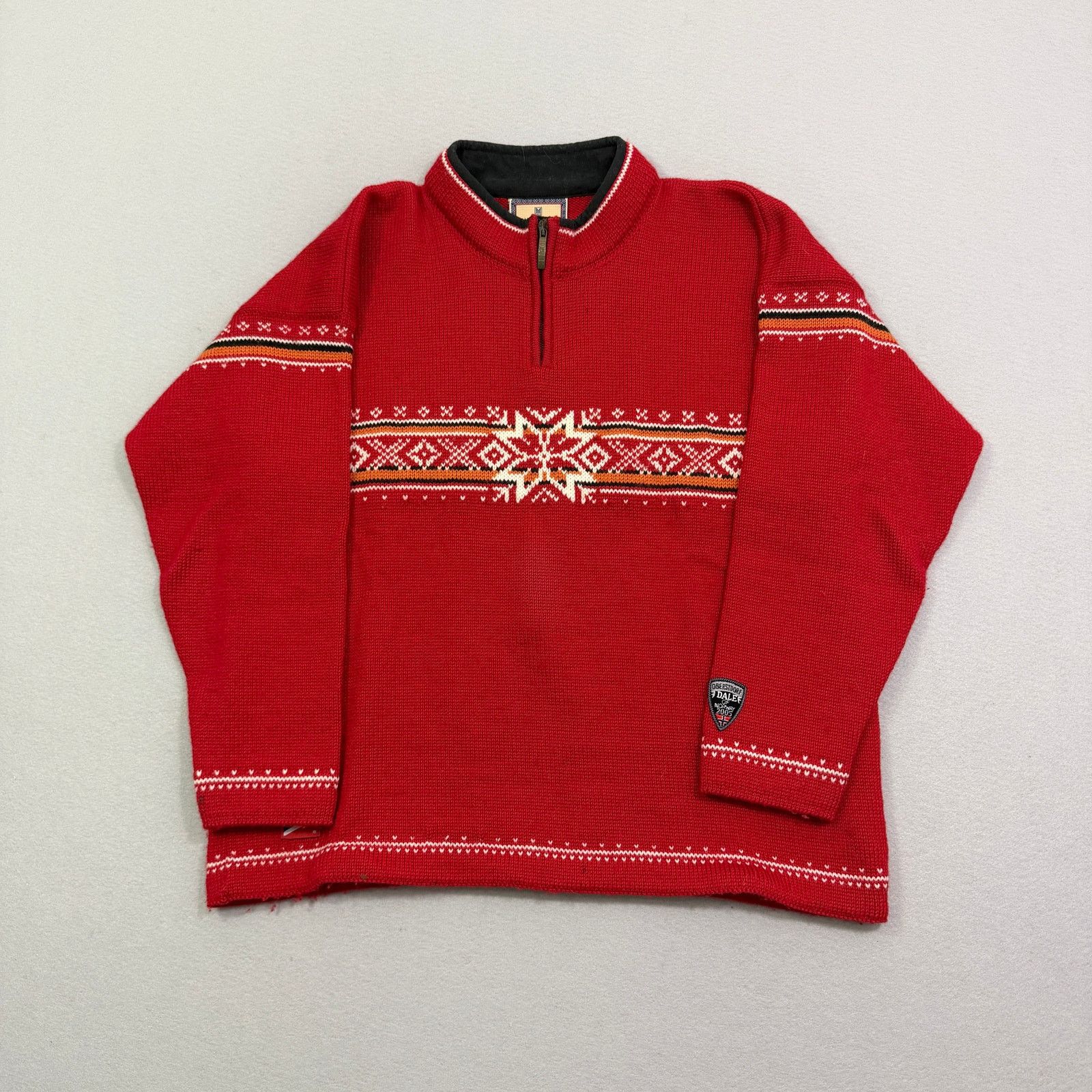 Dale Of Norway Vintage Dale of Norway Ski Pool Sweater Large Wool Fair Isle Size US L / EU 52-54 / 3 - 1 Thumbnail