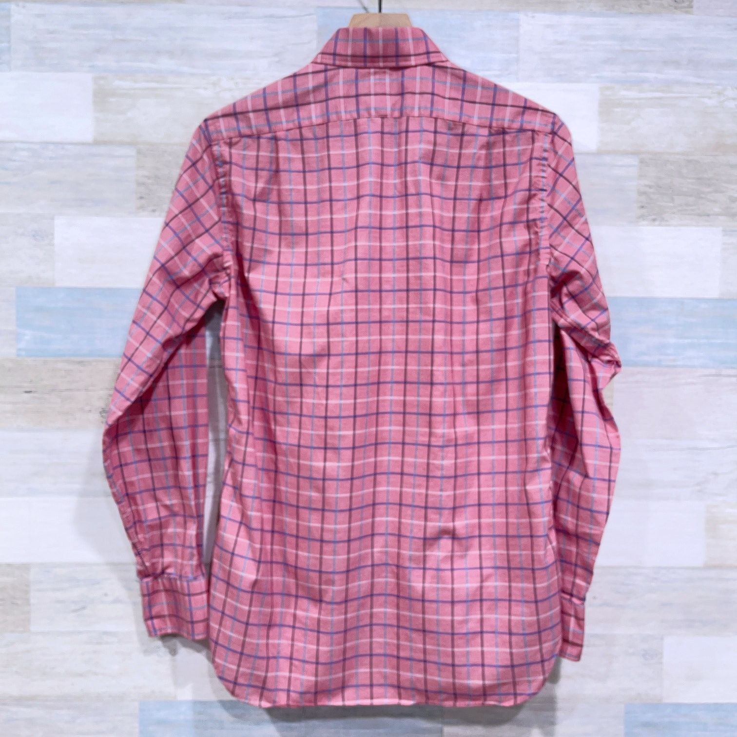 J.Crew J Crew 120s 2 Ply Ludlow Dress Shirt Red Spread Mens Small Size US S / EU 44-46 / 1 - 3 Thumbnail