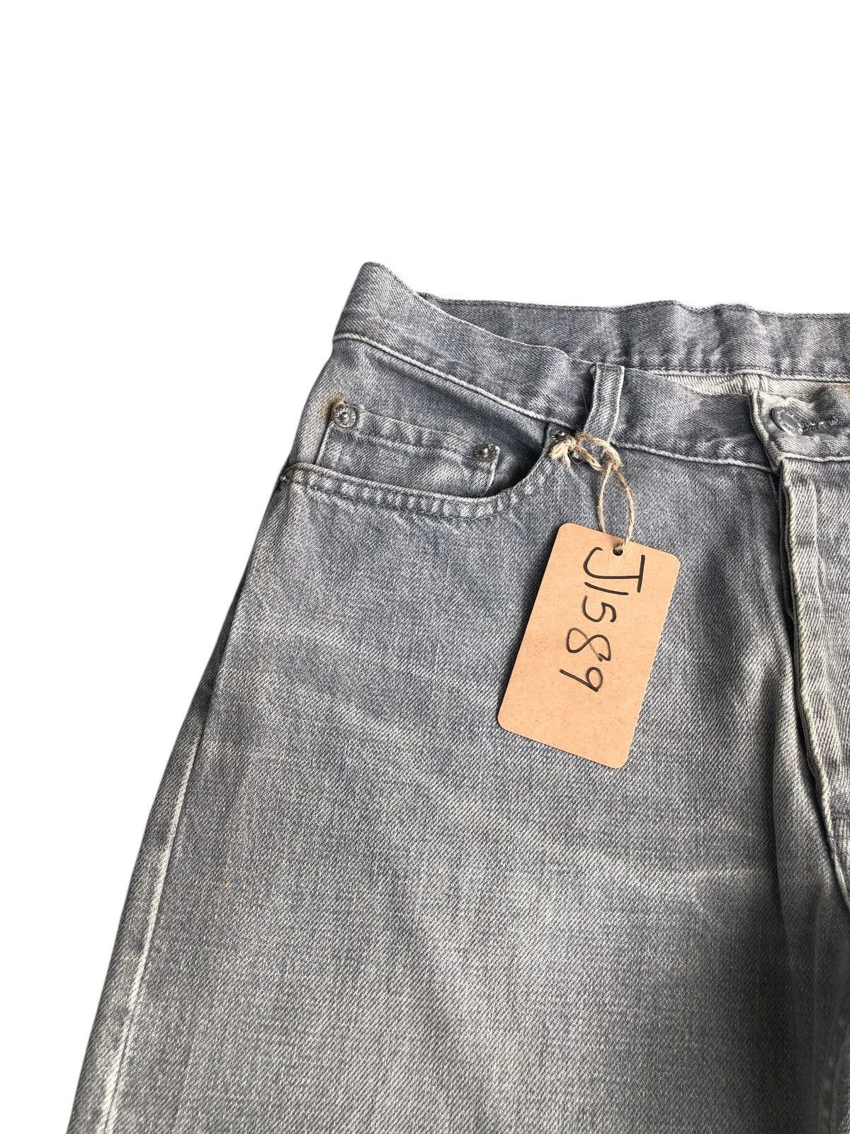 Helmut Lang Helmut Lang Classic Denim Classic Cut Distressed Jeans Size US 30 / EU 46 - 13 Thumbnail