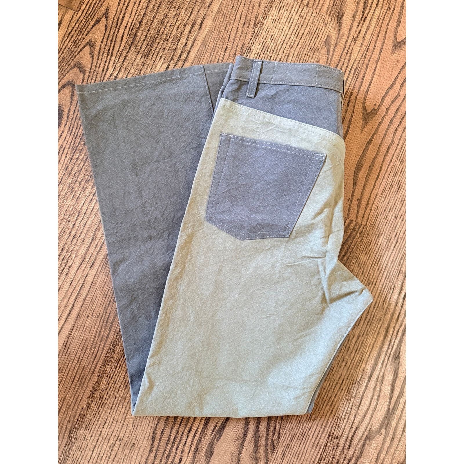 Gallery Dept. Gallery Dept. Ventura Baggy Two-Tone Olive Jeans 34 Size US 34 / EU 50 - 7 Thumbnail