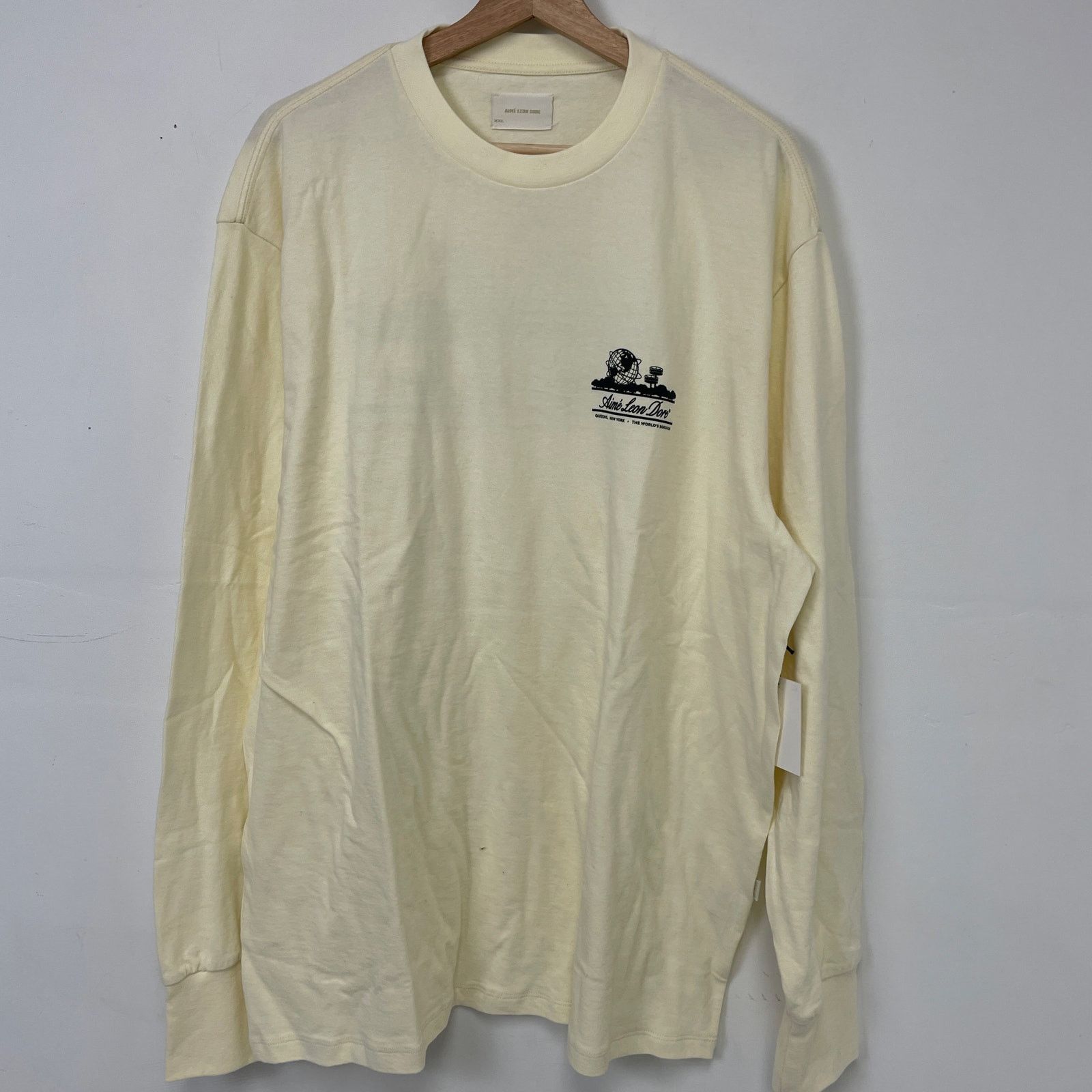 Aime Leon Dore unisphere long sleeve t shirt NEW