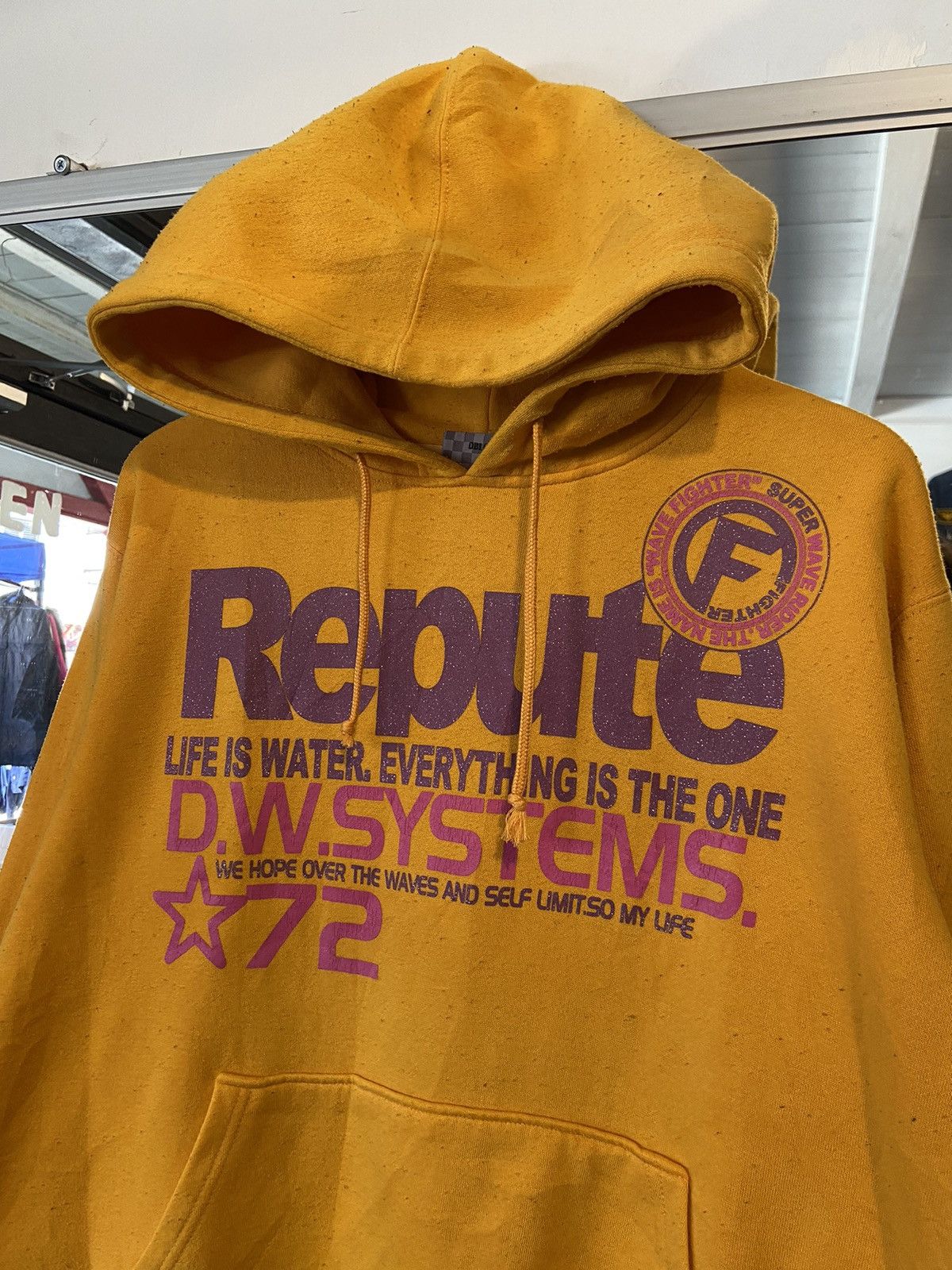 Japanese Brand LIFE US WATER EVERYTHING IS THE ONE JAPANESE HOODIE Size US L / EU 52-54 / 3 - 2 Thumbnail