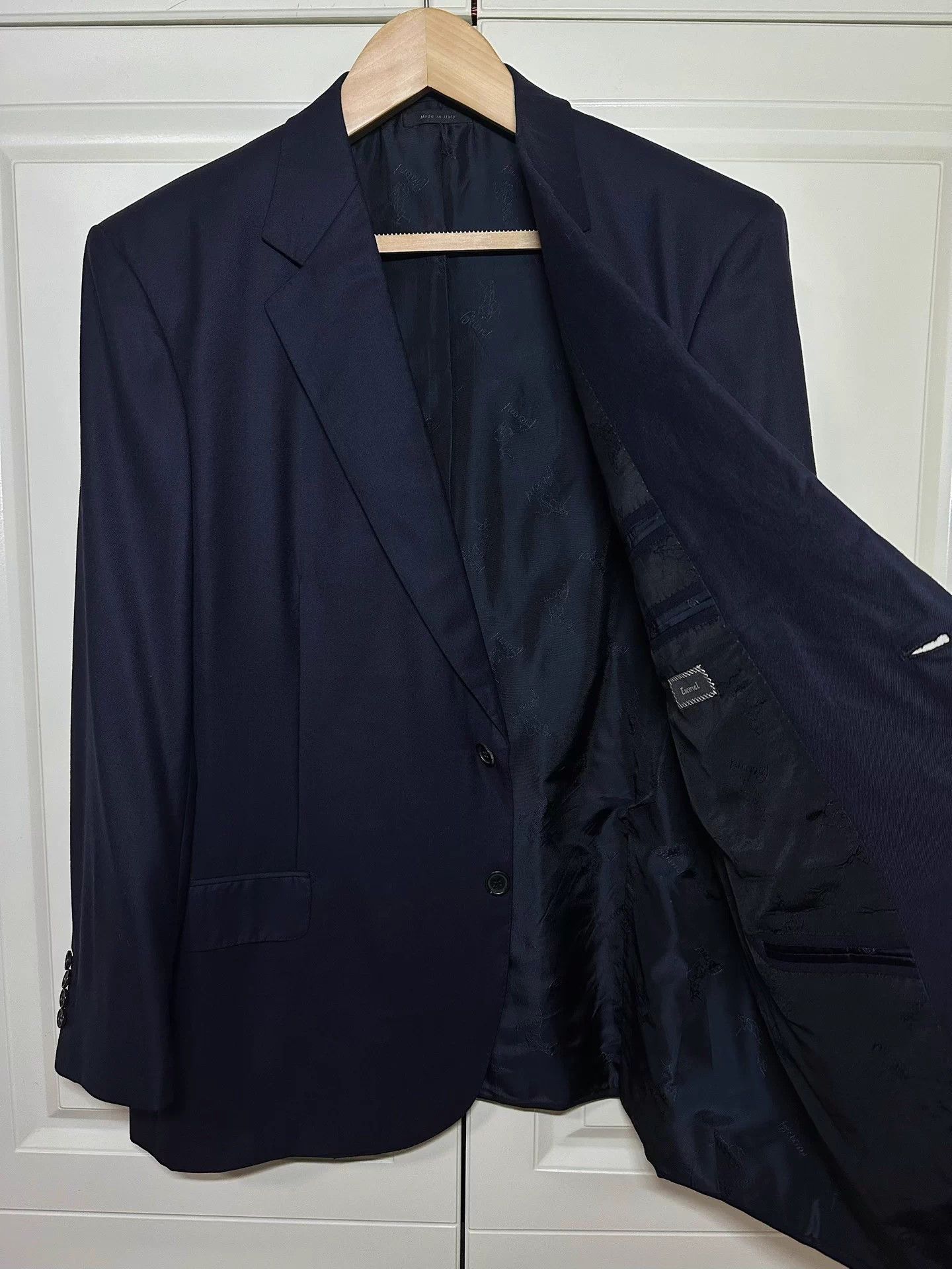 Brioni Brioni Escorial Super220 Wool Suit 56-58 (US46-48) Size 46L - 2 Thumbnail