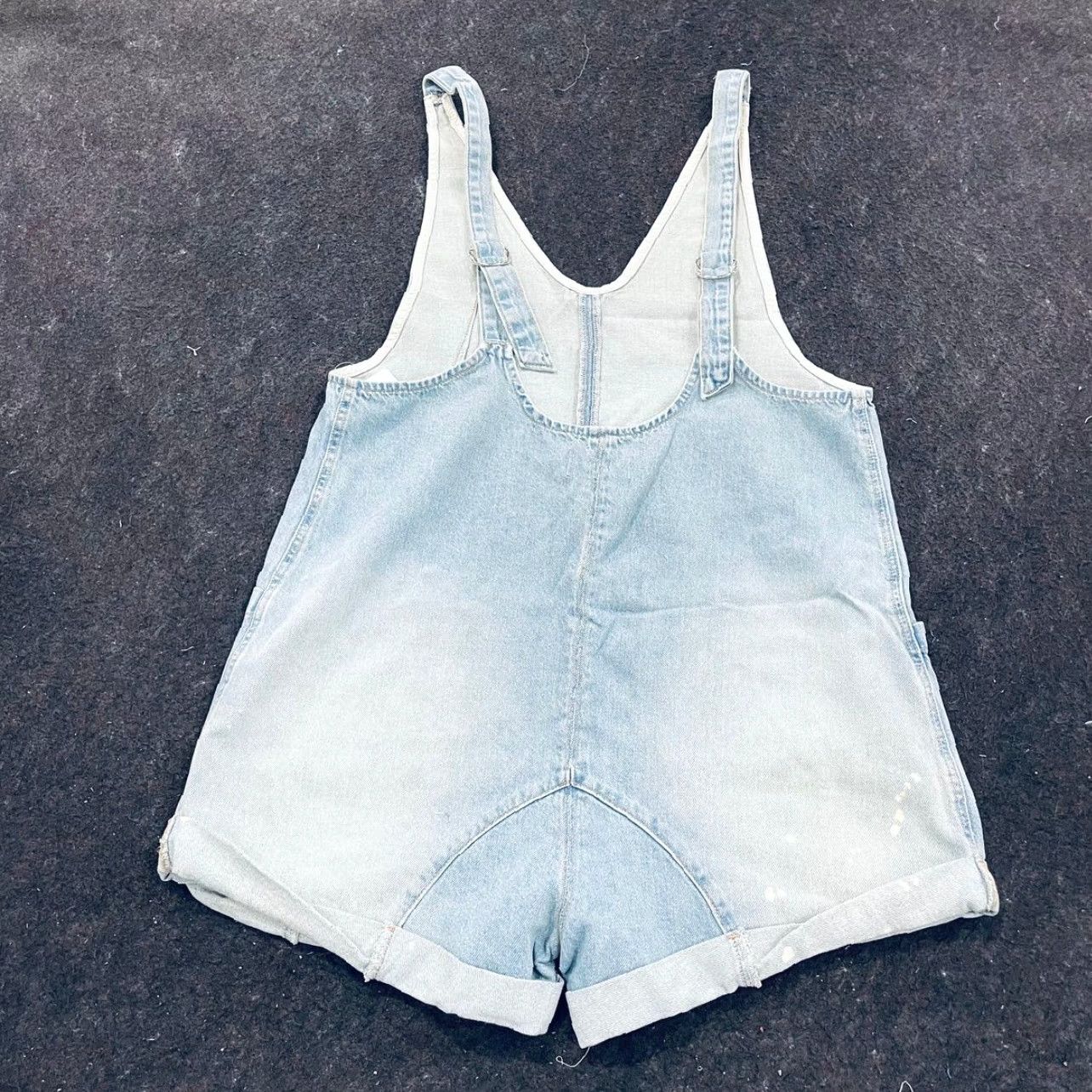 VINTAGE WE THE FREE High Roller Romper Women's Size L Blue