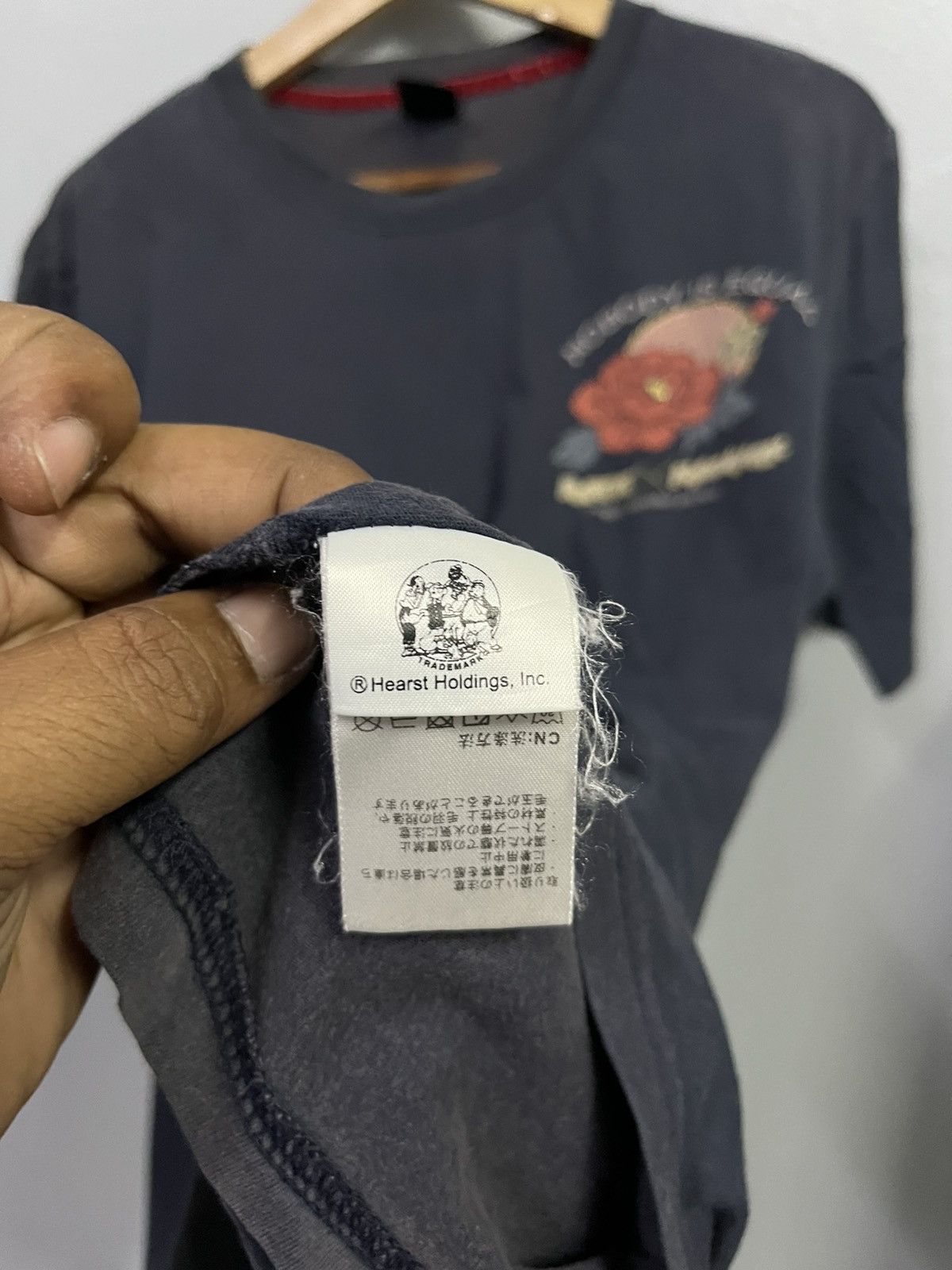 Japanese Brand VINTAGE POPEYE X KISSMARK TEE Size US L / EU 52-54 / 3 - 9 Thumbnail