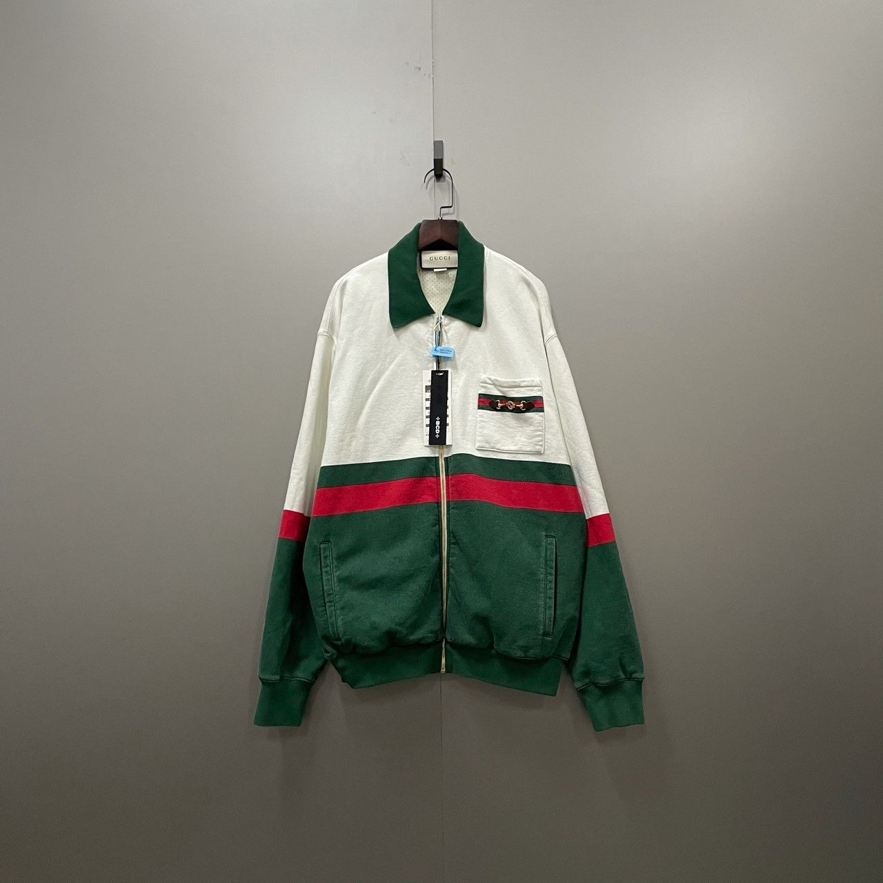 Gucci Gucci Color-blocked striped jacket 2501-Nextarrow Size US M / EU 48-50 / 2 - 1 Thumbnail