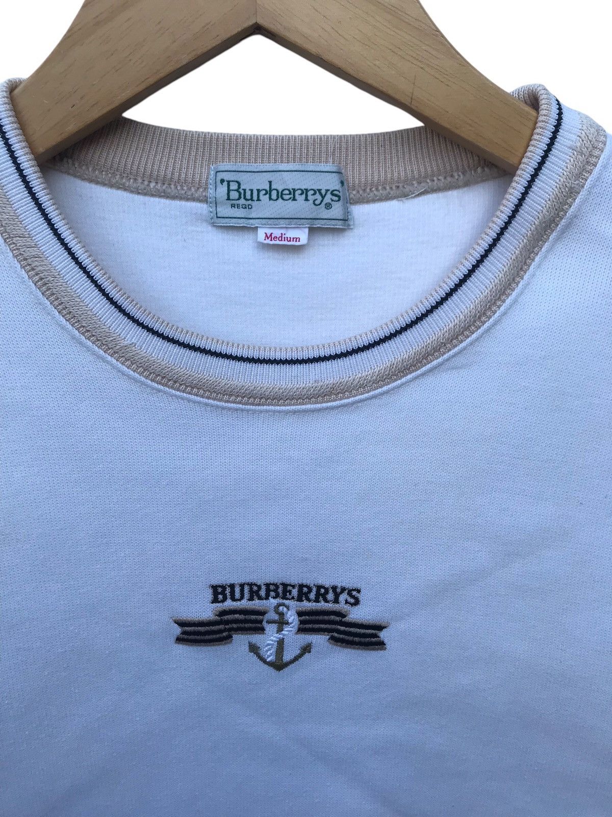 Burberry Vintage 90s Burberry’s Japan Sweatshirt Size US S / EU 44-46 / 1 - 2 Thumbnail