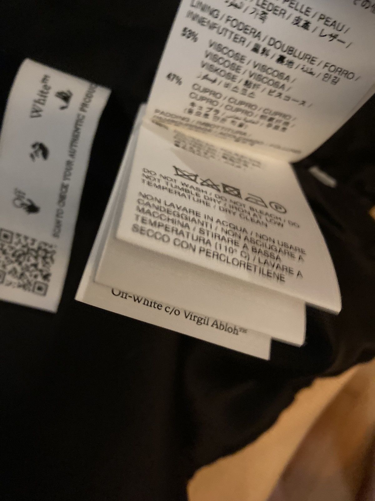 Off-White Off-White varsity jacket Size US M / EU 48-50 / 2 - 13 Thumbnail