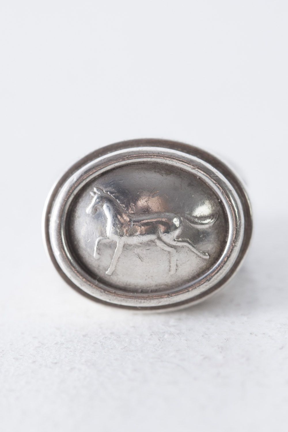 Kieselstein-Cord Kieselstein Cord horse signet ring US 7.5 Size ONE SIZE - 2 Thumbnail