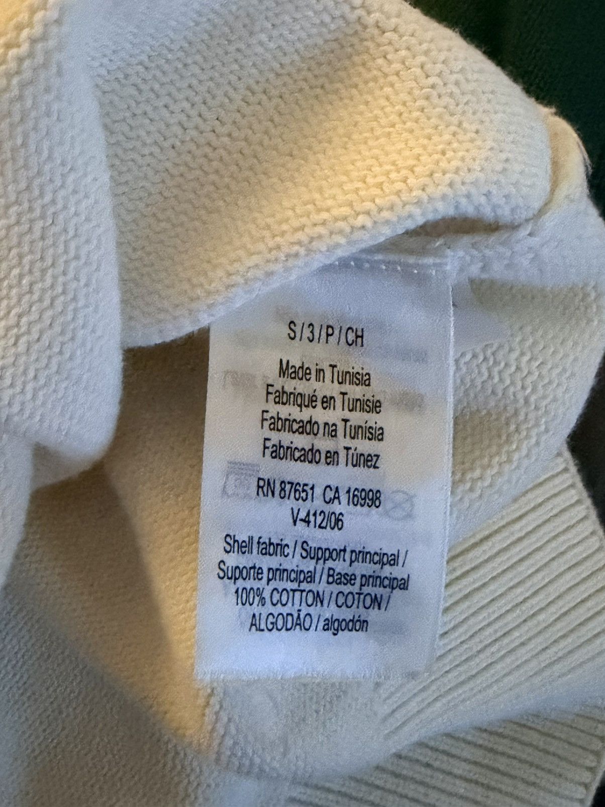 Lacoste LACOSTE KNIT Size US S / EU 44-46 / 1 - 7 Thumbnail