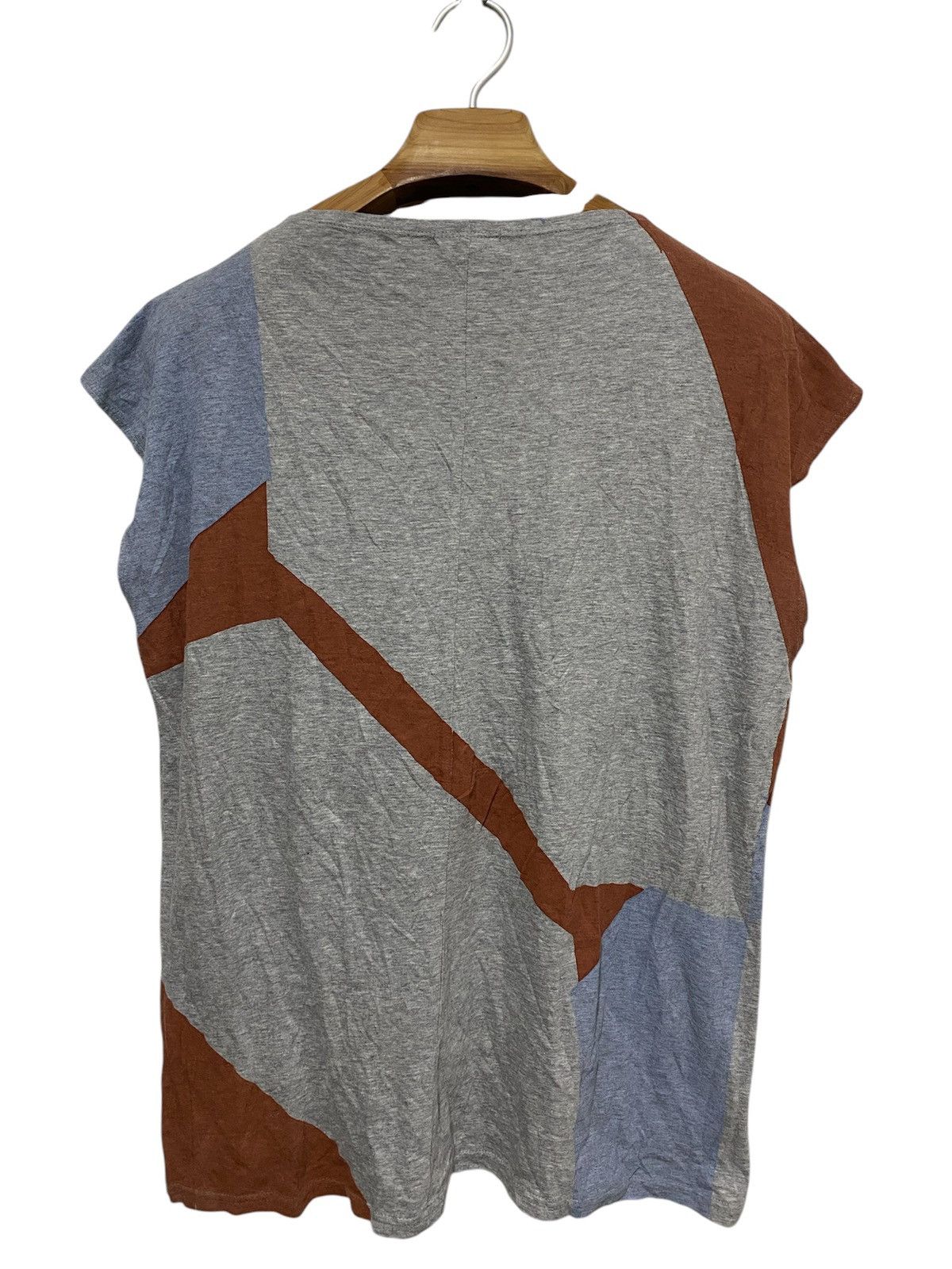 Issey Miyake Vtg Issey Miyake Plantation geometric design sleeveless Size US M / EU 48-50 / 2 - 4 Thumbnail