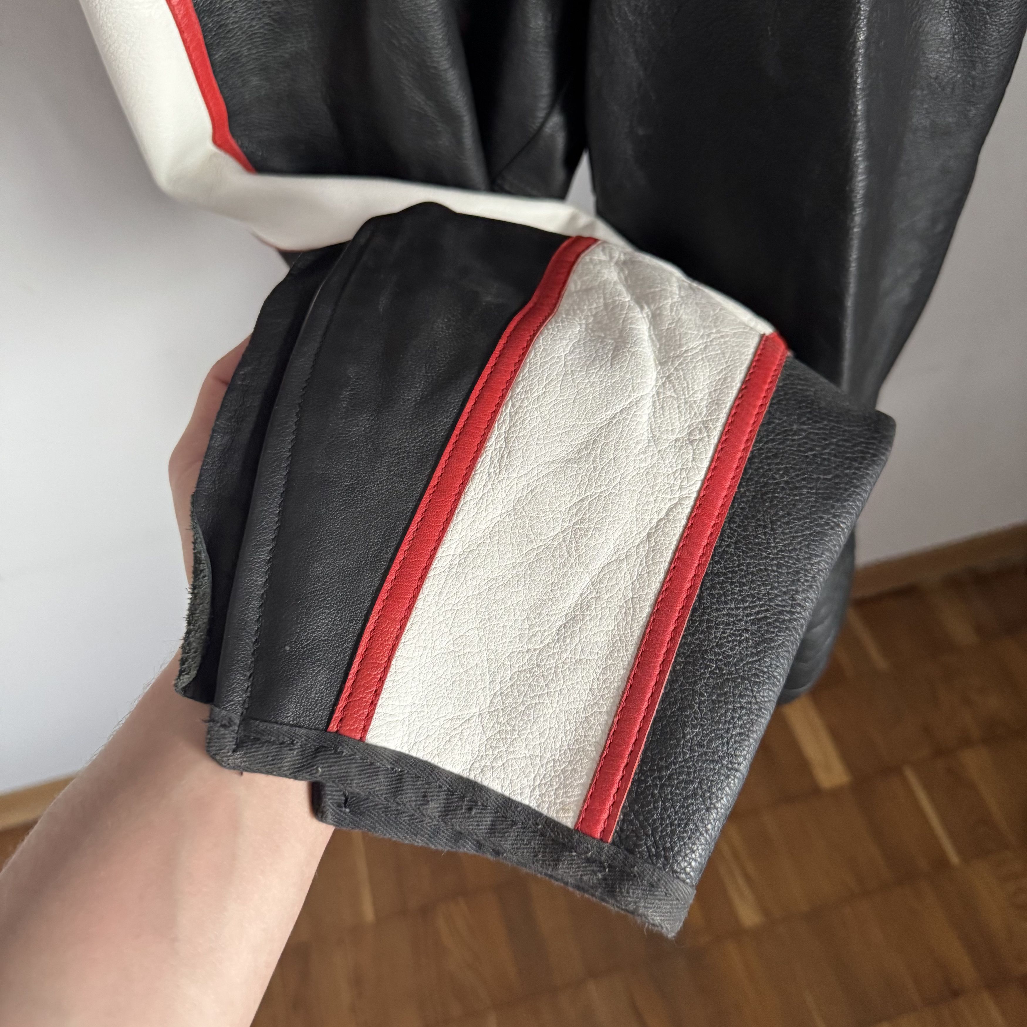 Dainese Vintage DAINESE Moto Suit – Jacket + Pants – Leather Logo Size 46R - 13 Thumbnail