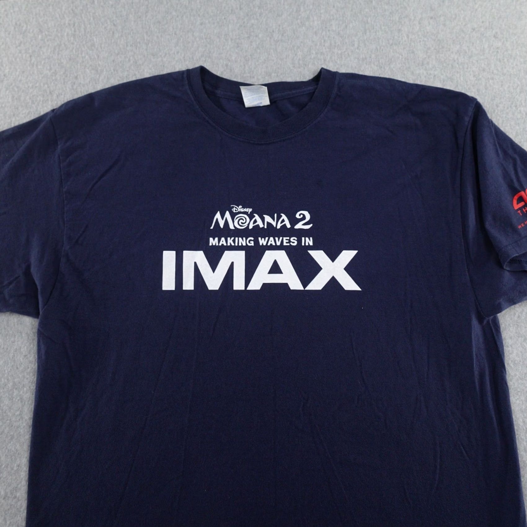 Port & Company Moana Movie Promo XL (22X30) Blue T-Shirt Mens Capri? Size US XL / EU 56 / 4 - 7 Thumbnail