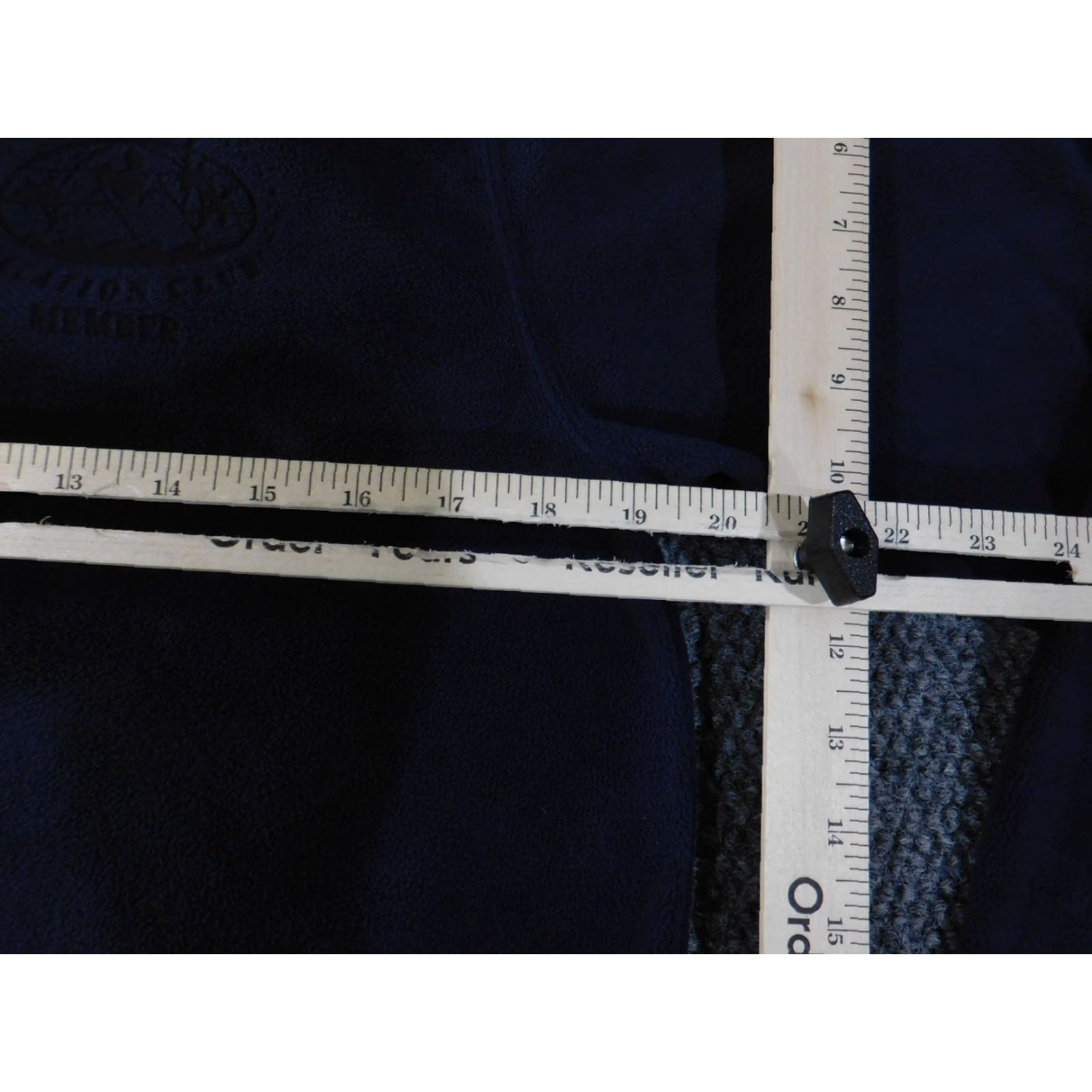 Disney Disney fleece pullover Womens Medium navy half zip embroidered travel vacation Crew Neck Zip Hoodie Size M / US 6-8 / IT 42-44 - 7 Thumbnail