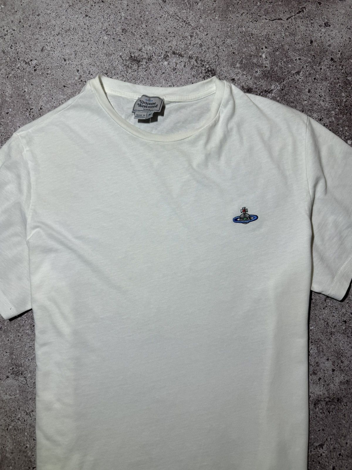 Vivienne Westwood Vivienne Westwood White basic t-shirt Size US M / EU 48-50 / 2 - 2 Thumbnail