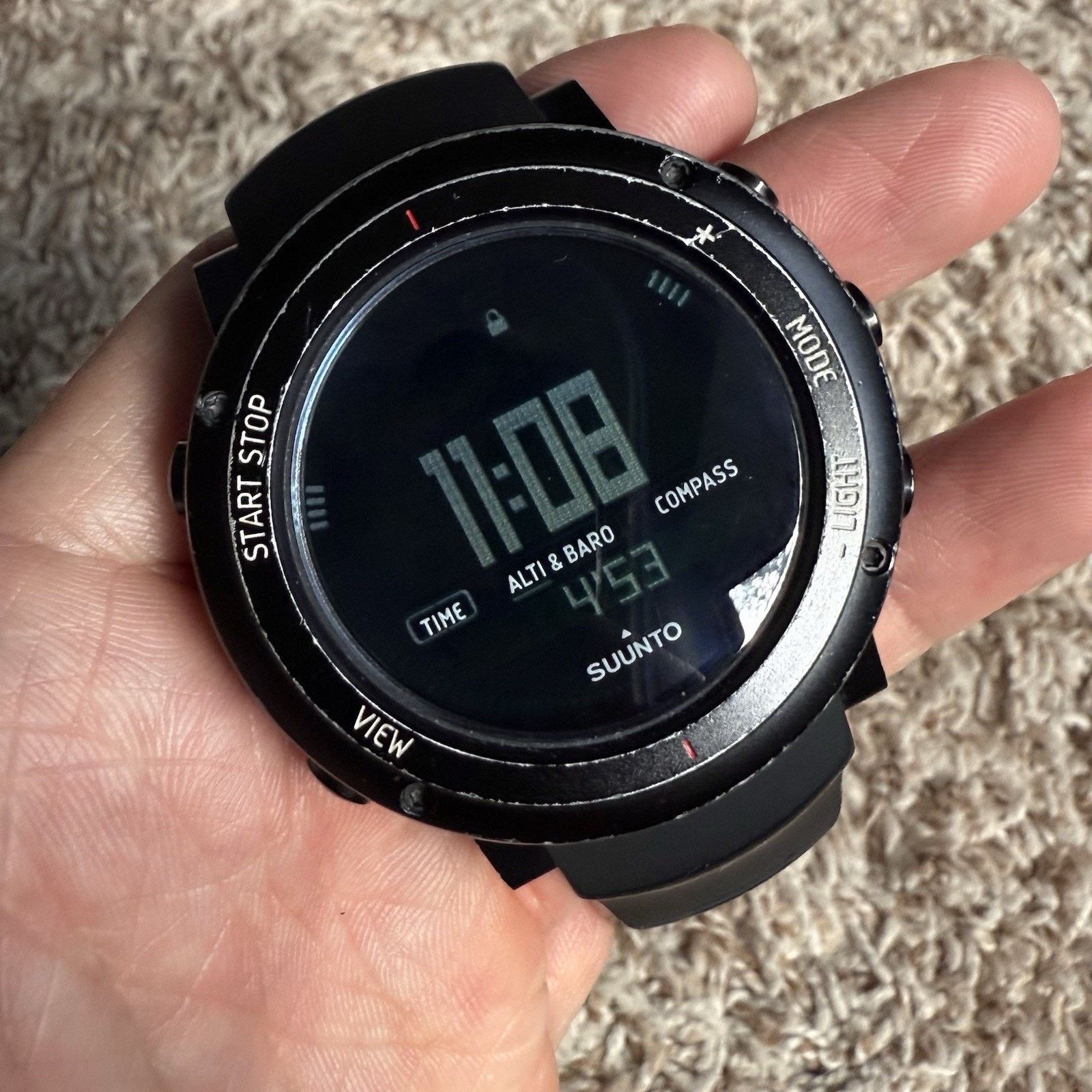 Other Suunto Core All Deep Black Wrist Watch Compass Altimeter 48 Size ONE SIZE - 1 Thumbnail