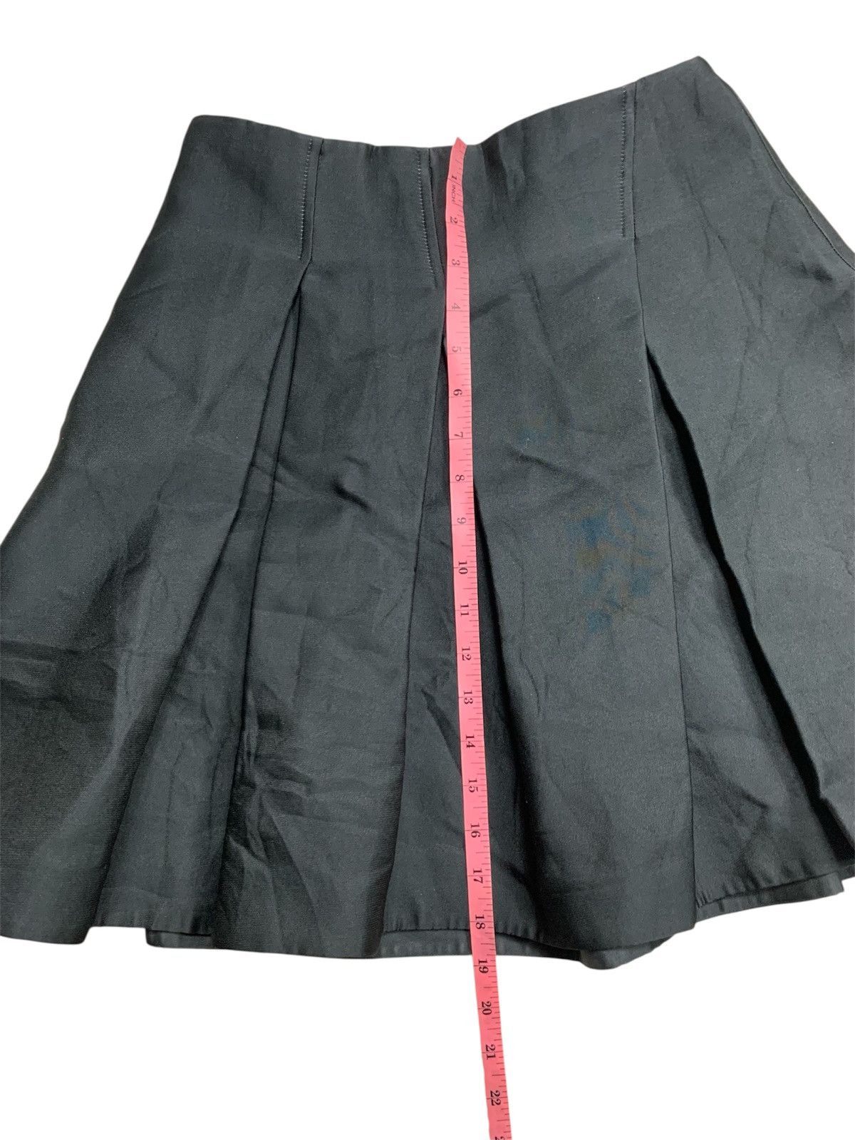 Jil Sander Jil Sander Black Mini Skirt Size 26" / US 2 / IT 38 - 4 Thumbnail