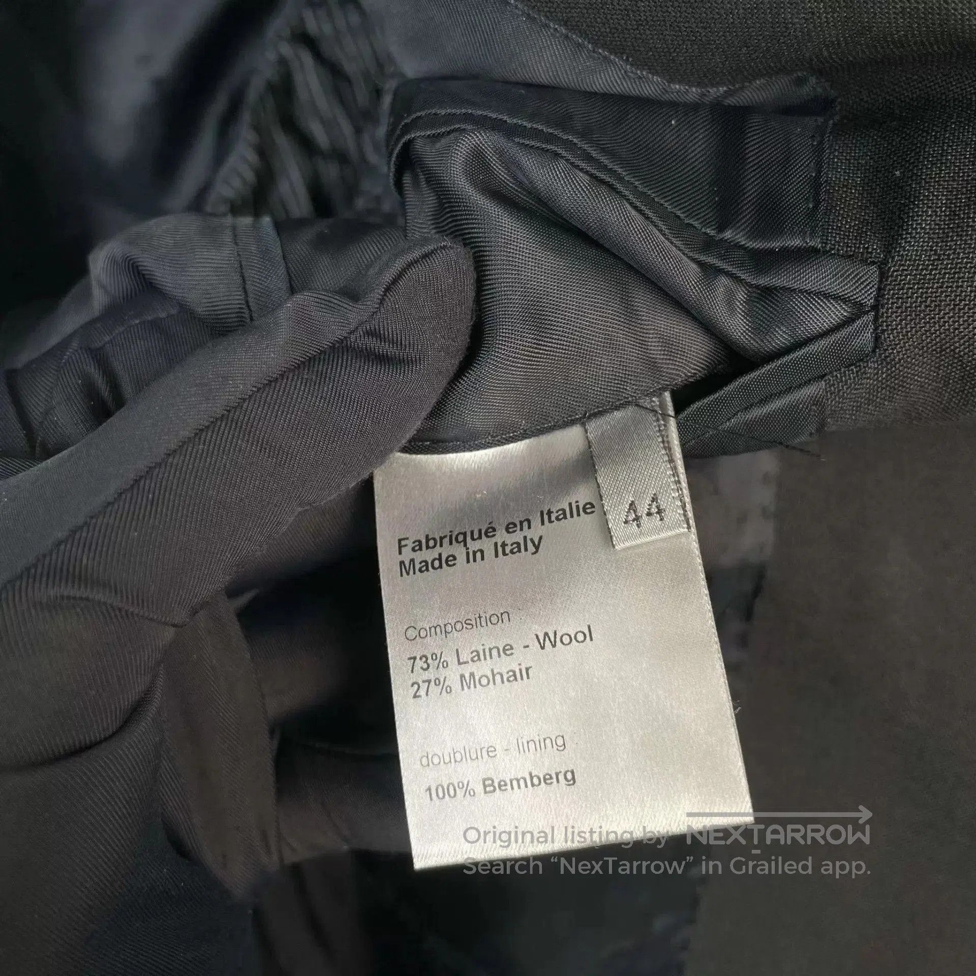 Dior Classic Black Single. Size US M / EU 48-50 / 2 - 4 Thumbnail