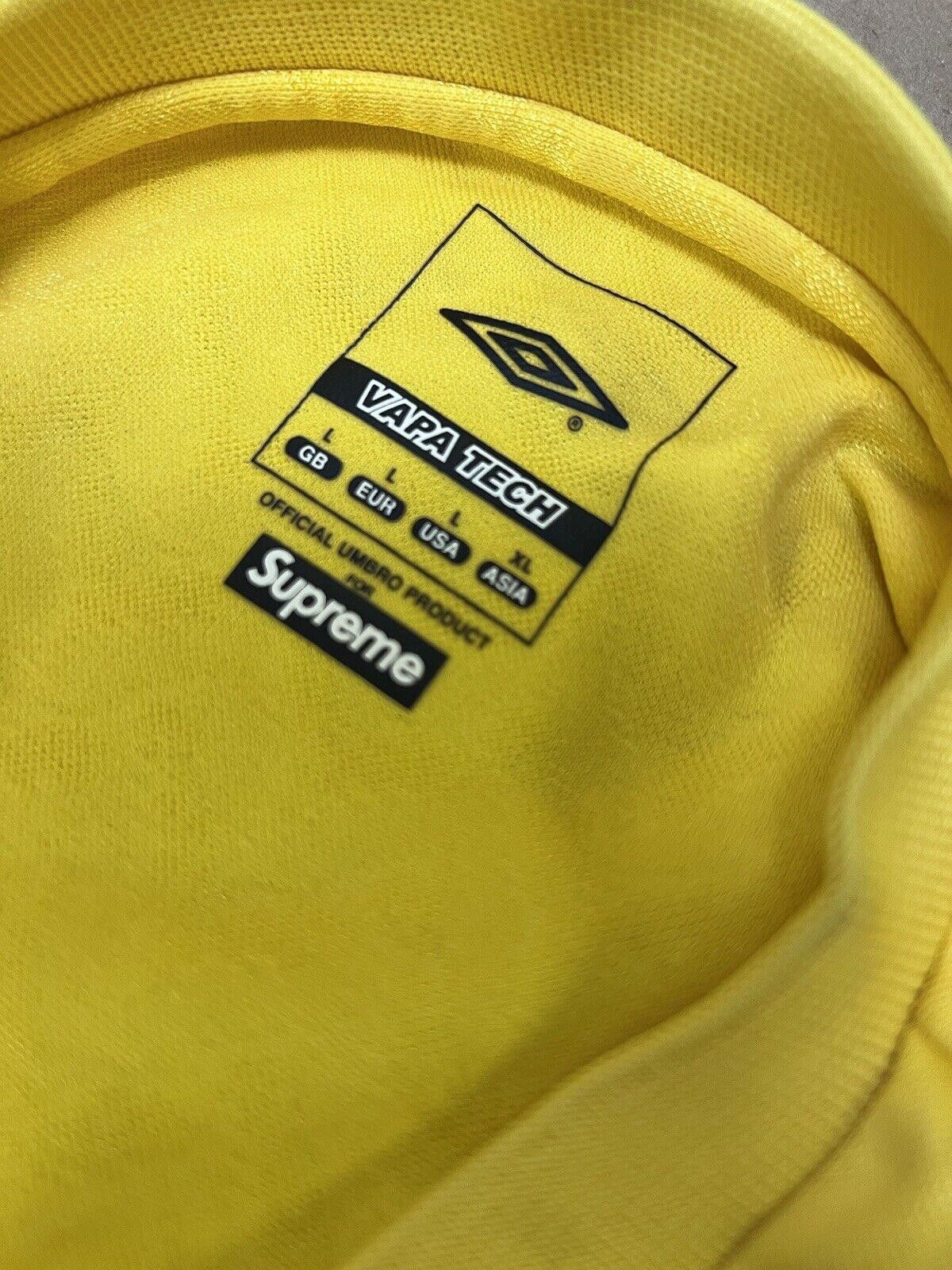 Supreme SS05 Supreme Umbro Arabic Logo Soccer Jersey L Size US L / EU 52-54 / 3 - 11 Thumbnail