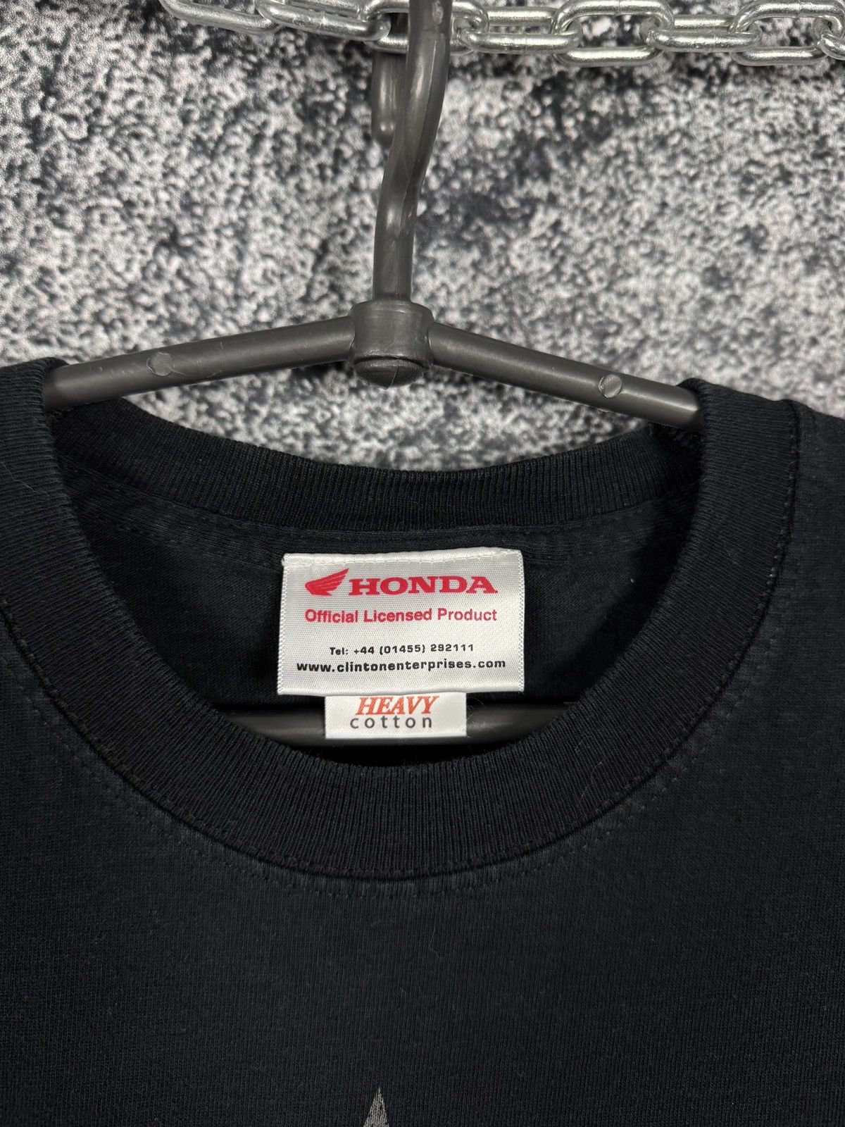 Honda Swan Honda British Superbike Team Racing Moto Tee Rockstar Size US S / EU 44-46 / 1 - 8 Thumbnail