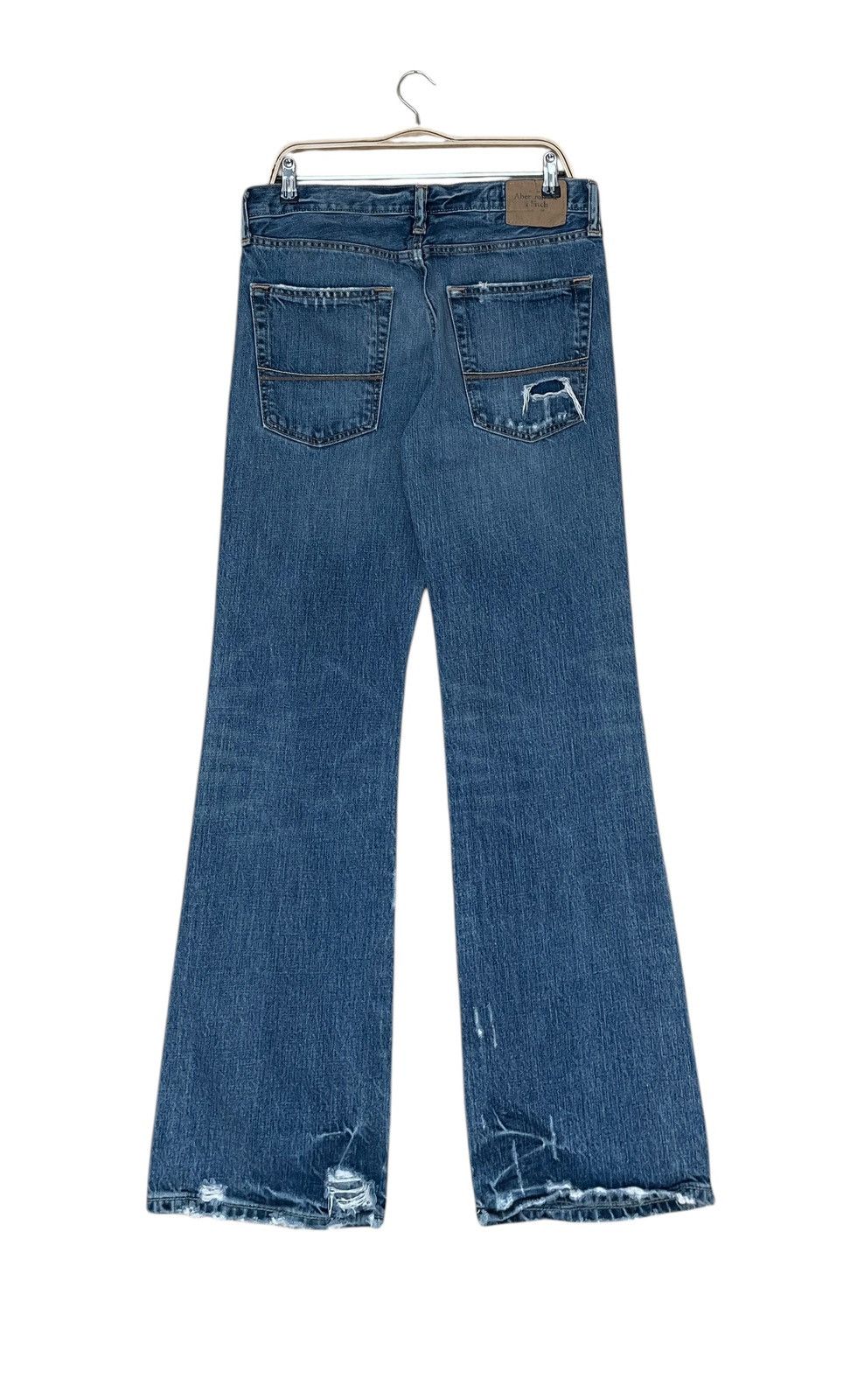 Abercrombie & Fitch × Vintage Vintage Brand Ambercrombie & Fitch Distressed Jeans 1990s Size US 31 - 2 Thumbnail