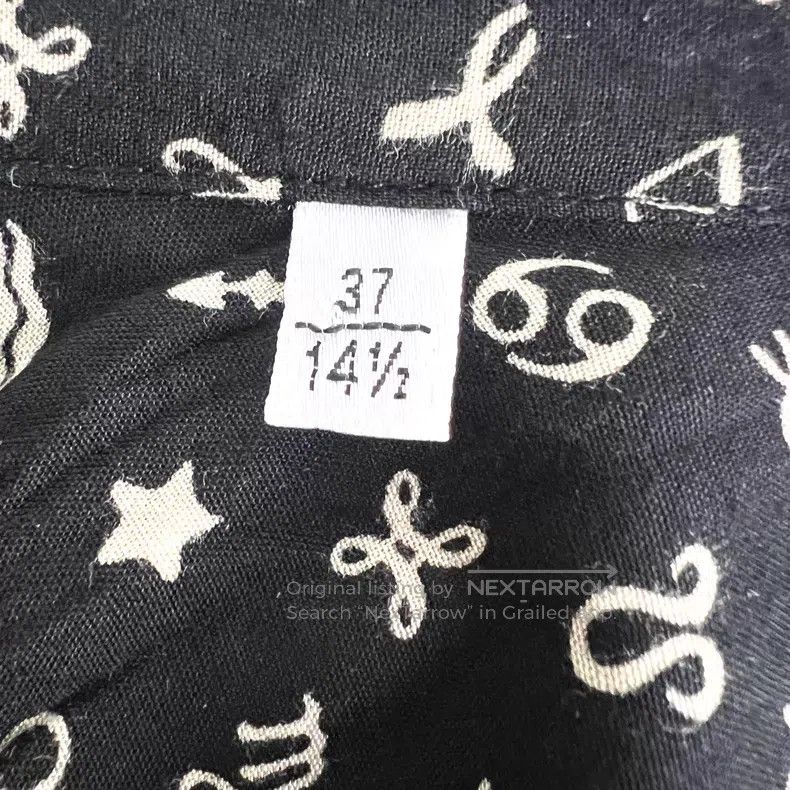 Saint Laurent Paris Saint Laurent Paris Size 37 Black long-sleeve shirt with f Size US M / EU 48-50 / 2 - 7 Thumbnail