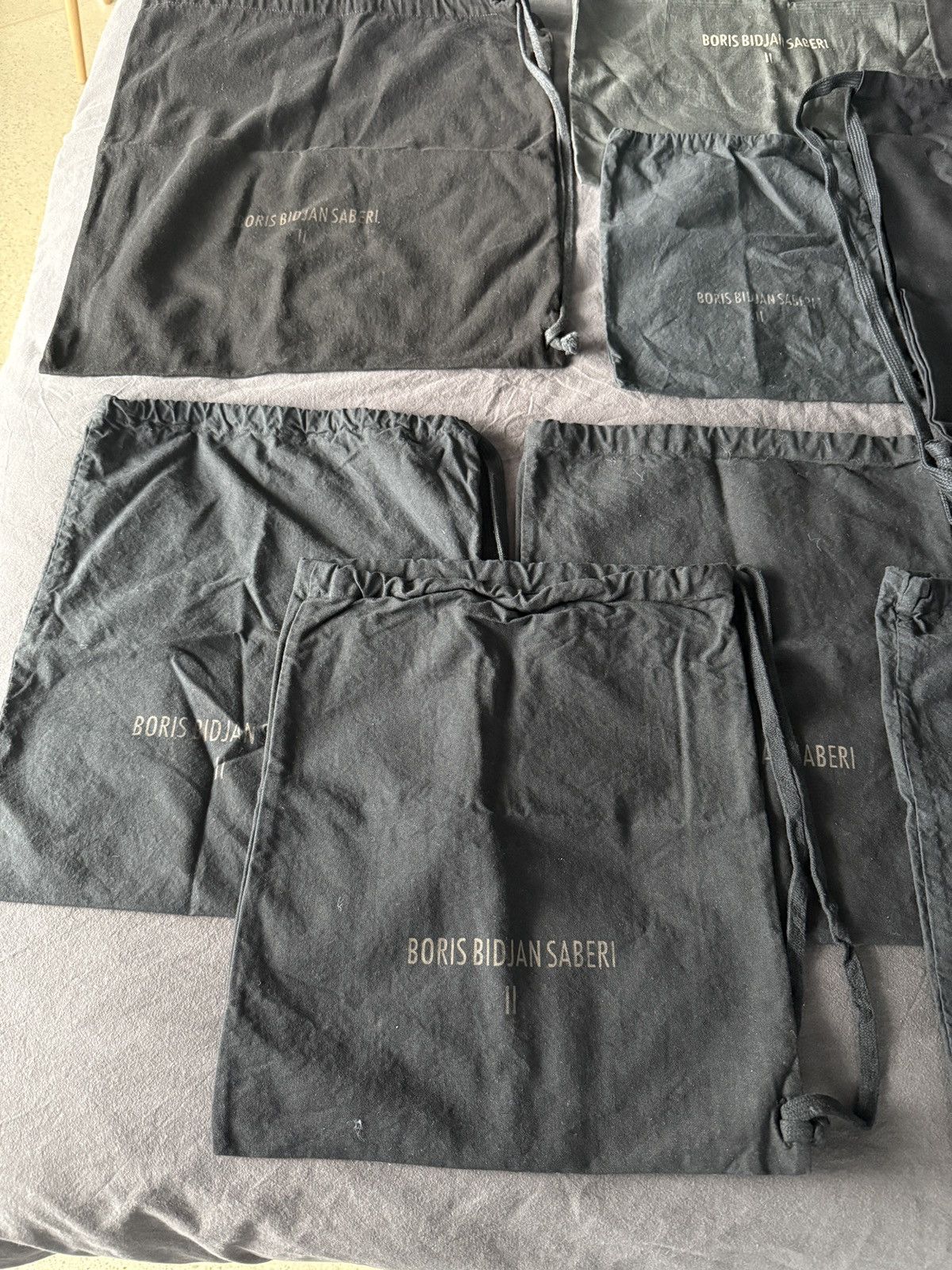 11 By Boris Bidjan Saberi × Boris Bidjan Saberi BBS garment bags / dust bags (various sizes) 12 pcs Size ONE SIZE - 5 Thumbnail