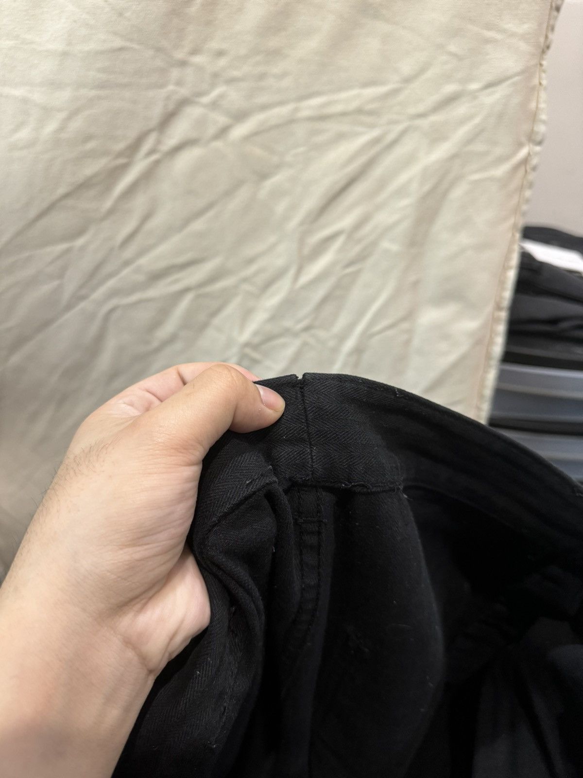 Uniform Bridge Uniform Bridge Herringbone HBT Fatigue Baker Pants Black Size US 30 / EU 46 - 19 Thumbnail